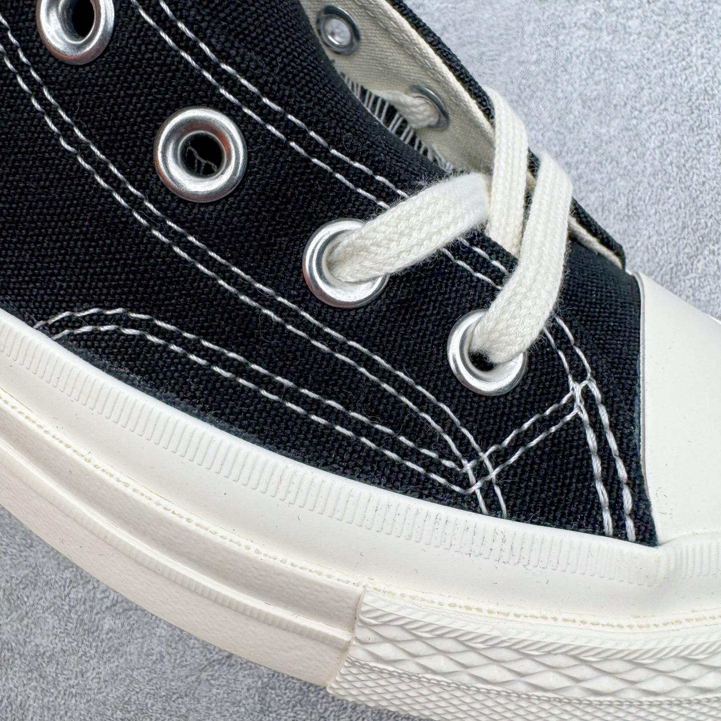 图片[20]-＃越南订单 裸鞋圈专属版本 CDG x Converse Chuck Taylor All Star 1970S 川久保玲爱心联名款经典款潮流耐磨帆布鞋 经典永不过时 十年老厂出品 平台正品订单 超稳定的品控清洁度 全套原厂材料配置 原厂硫化工艺 油性扁平尖头 原厂楦头纸板数据 一体化超软蓝底加持 超软EVA鞋垫 后掌灰色缓震胶 脚感一比一还原 耐磨橡胶大底 越南产内外标 原盒黑色吊牌 超高清洁度 随意冲正 如有更好白送 偏大一码 尺码：35 36 36.5 37 37.5 38 39 39.5 40 41 41.5 42 42.5 43 44-选品中心