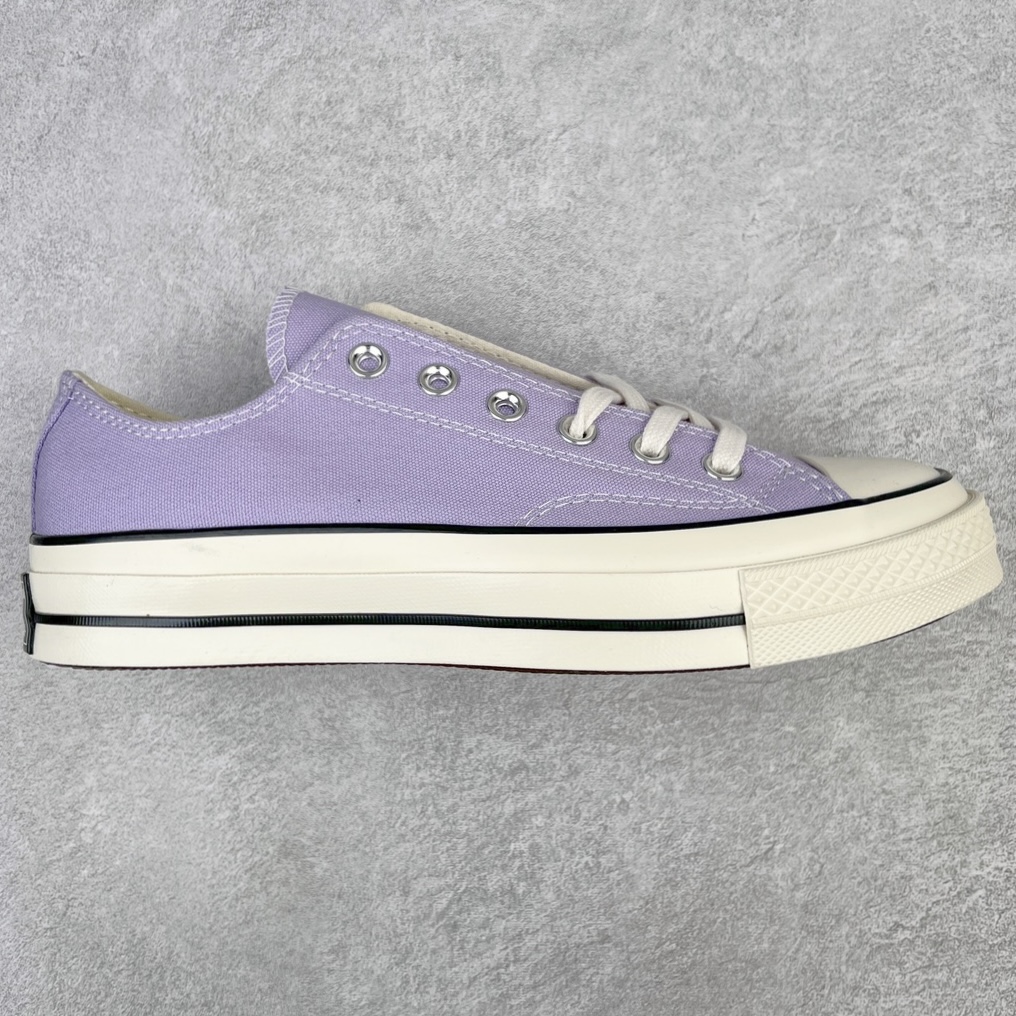 图片[6]-＃越南订单 裸鞋圈专属版本 Converse Chuck All Star 1970S 经典款潮流耐磨帆布鞋 经典永不过时 十年老厂出品 平台正品订单 超稳定的品控清洁度 全套原厂材料配置 原厂硫化工艺 油性扁平尖头 原厂楦头纸板数据 一体化超软蓝底加持 超软EVA鞋垫 后掌灰色缓震胶 脚感一比一还原 耐磨橡胶大底 越南产内外标 原盒黑色吊牌 超高清洁度 随意冲正 如有更好白送 偏大一码 尺码：35 36 36.5 37 37.5 38 39 39.5 40 41 41.5 42 42.5 43 44 CDG-选品中心