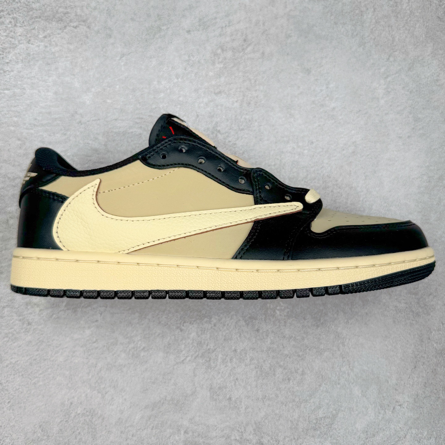 ＃KZ神版 Travis Scott x Air Jordan AJ1 Low OG SP TS联名倒钩