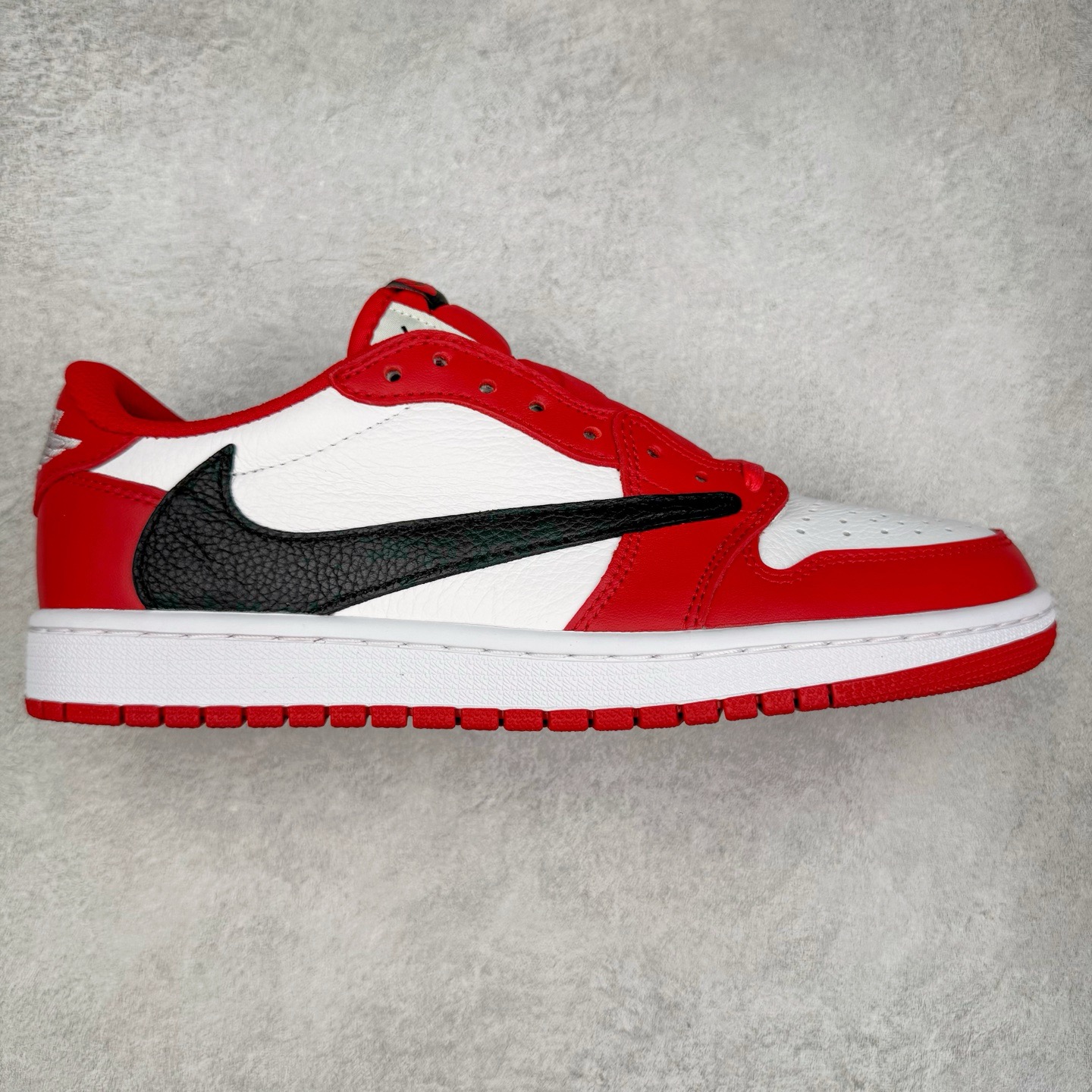 ＃KZ神版 Travis Scott x Air Jordan AJ1 Low OG SP TS联名倒钩