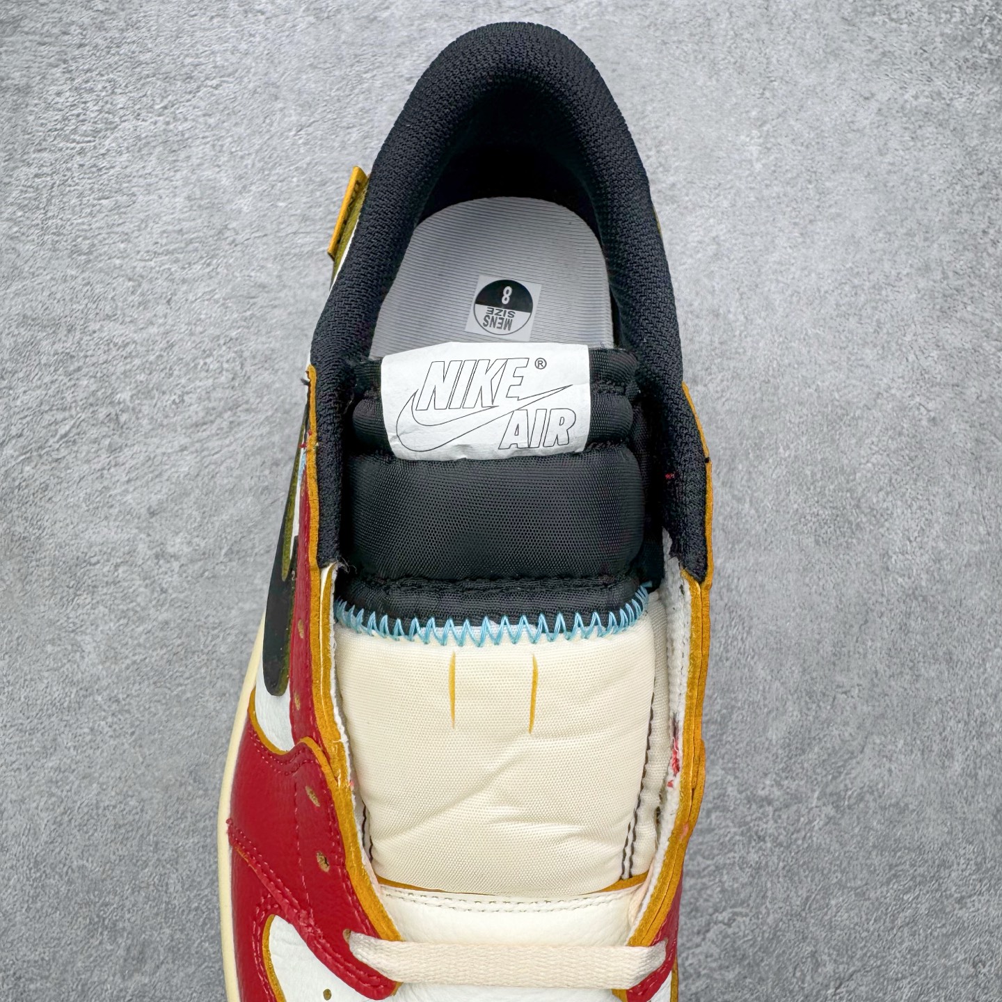 ＃KZ神版 Union x Air Jordan AJ1 Retro Low NRG 联名四色拼接白红 