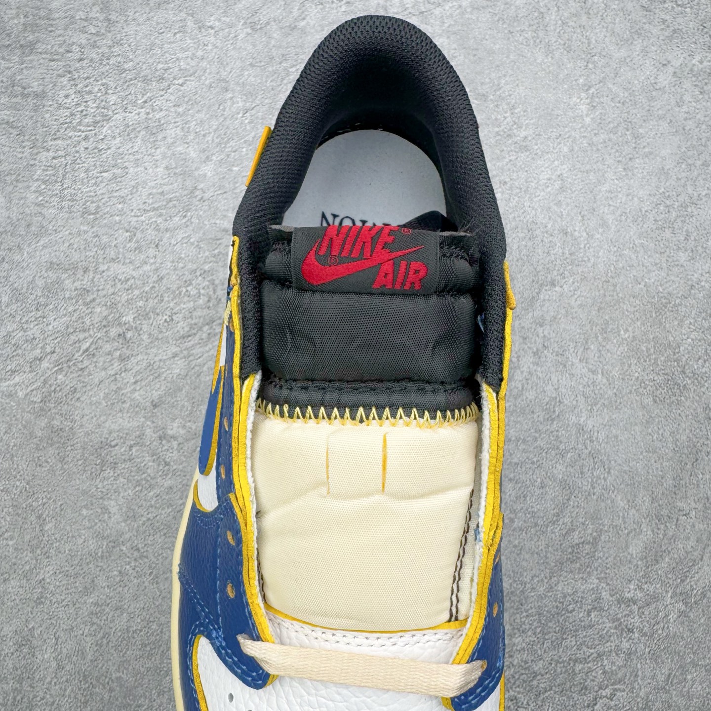 ＃KZ神版 Union x Air Jordan AJ1 Retro Low NRG 联名四色拼接黑蓝红