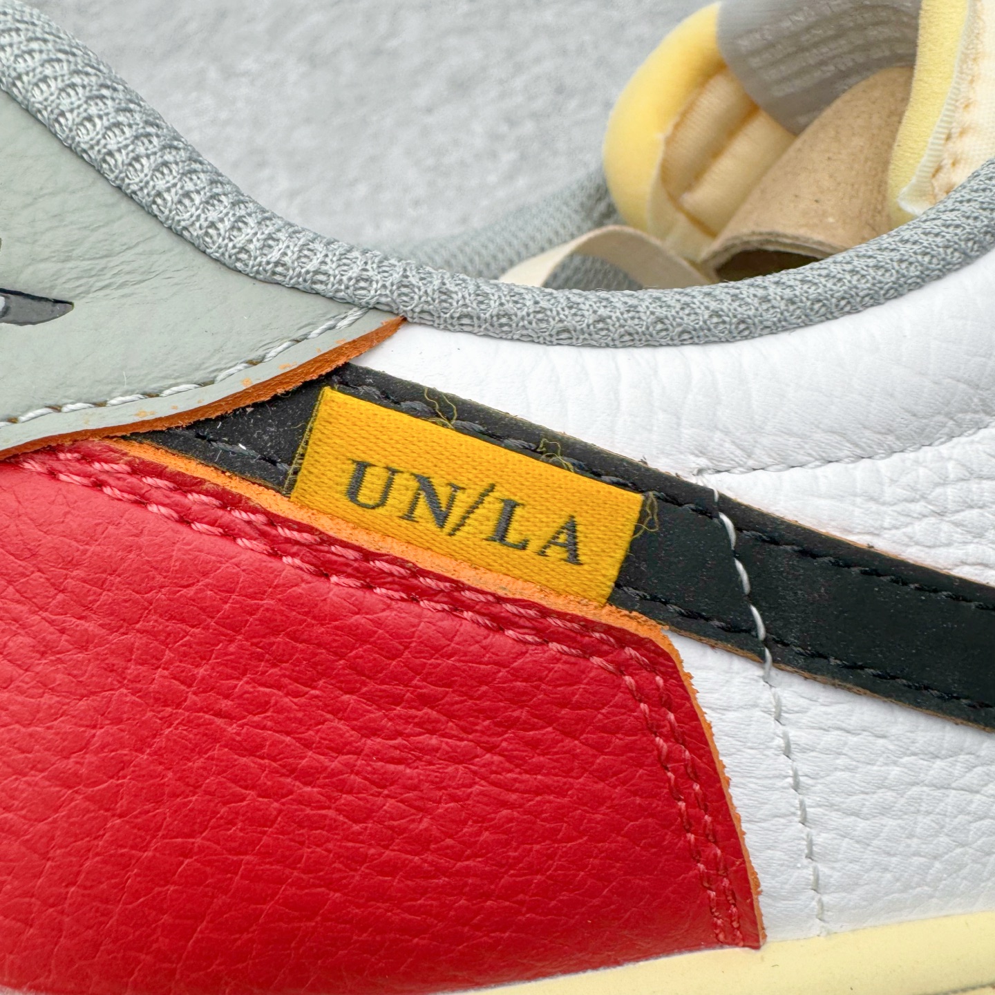 ＃KZ神版 Union x Air Jordan AJ1 Retro Low NRG 联名四色拼接黑白红