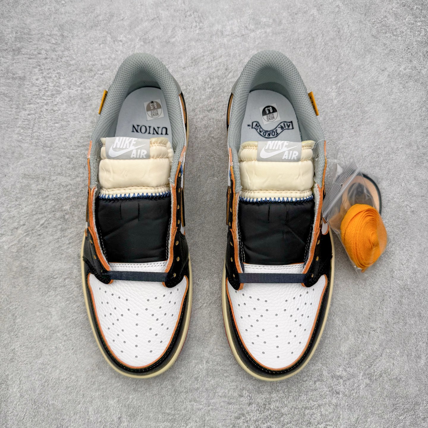 ＃KZ神版 Union x Air Jordan AJ1 Retro Low NRG 联名四色拼接黑白红