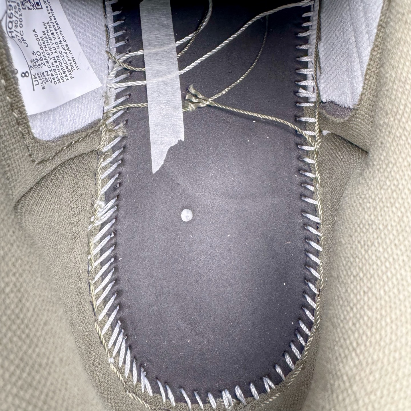 ＃KZ神版 Air Jordan AJ1 Low OG 低帮 橄榄绿 HQ6998-200 外贸特供批次