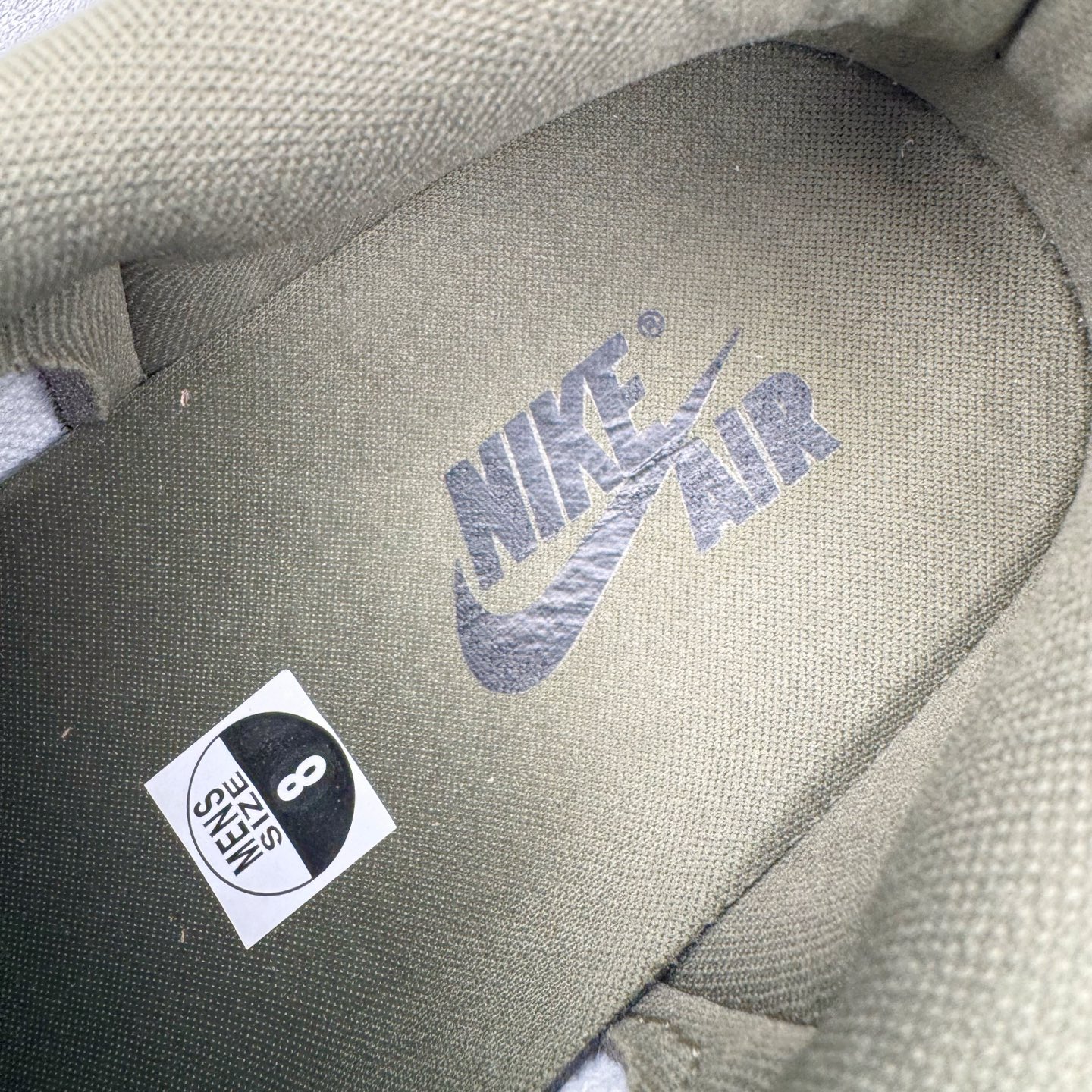 ＃KZ神版 Air Jordan AJ1 Low OG 低帮 橄榄绿 HQ6998-200 外贸特供批次