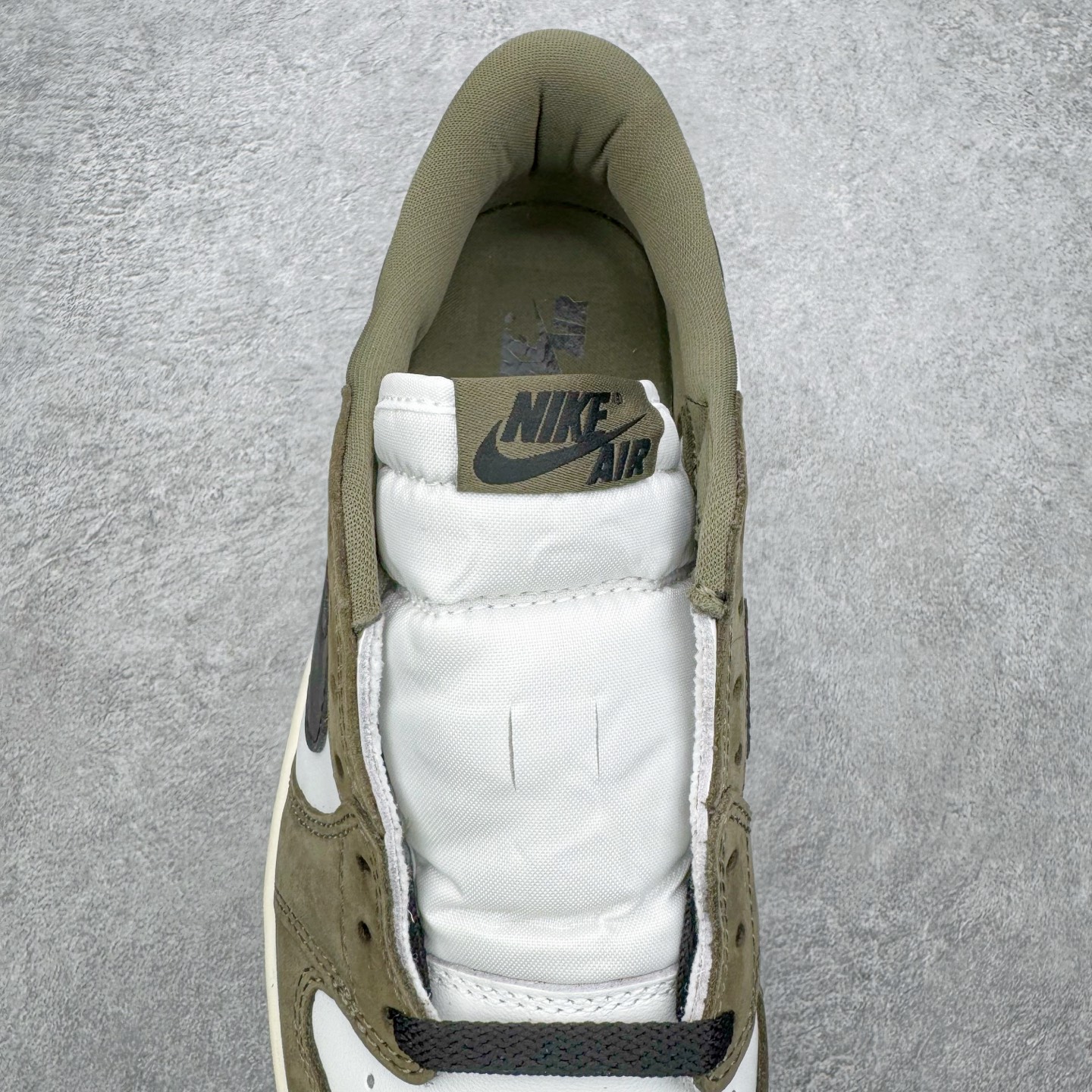 ＃KZ神版 Air Jordan AJ1 Low OG 低帮 橄榄绿 HQ6998-200 外贸特供批次