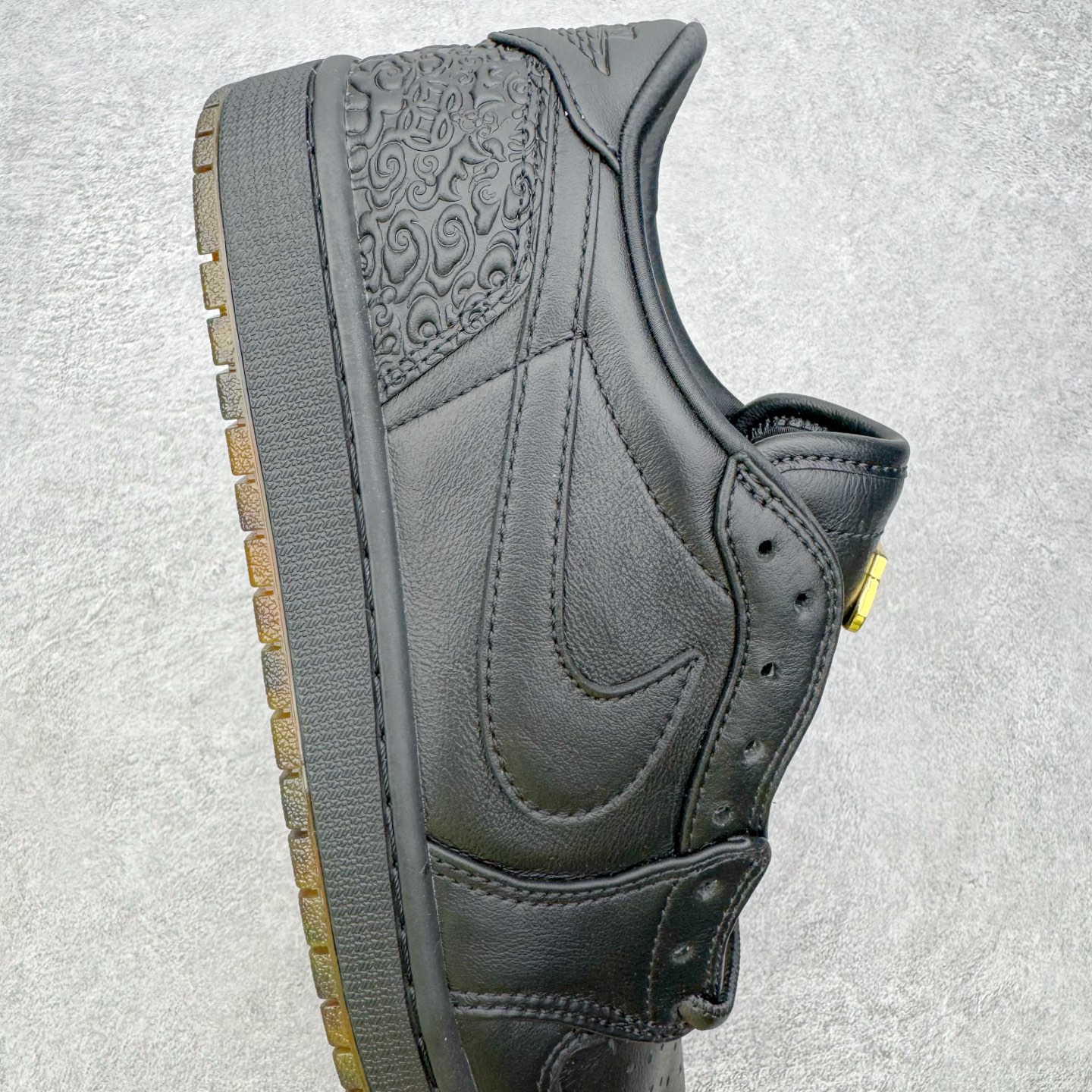 ＃KZ神版 Air Jordan AJ1 Low OG 低帮 中国限定 玄武黑 IO3147-001 外