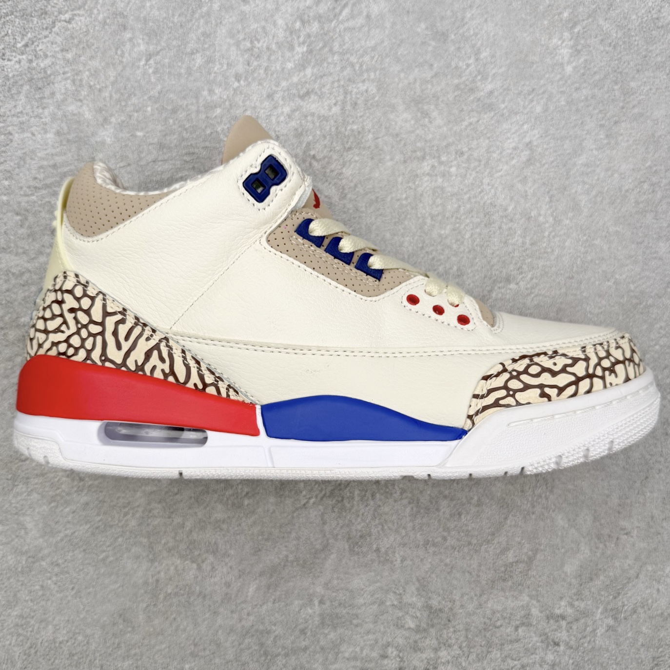 ＃莞产纯原福利‼️Air Jordan AJ3 Retro 系列 头层皮料加持 大厂出品 原纸板楦头开发