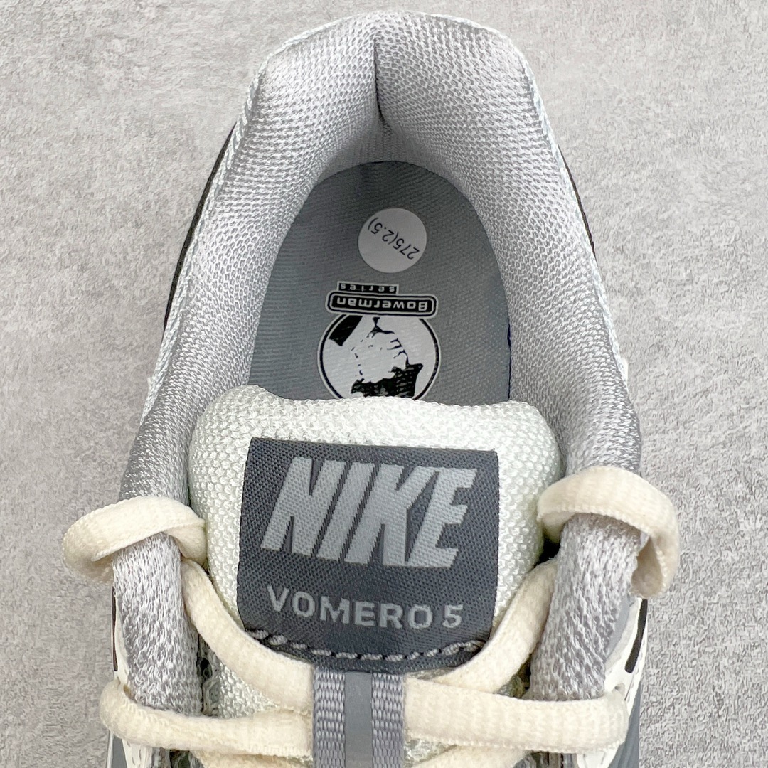 图片[16]-＃HP纯原 NK Air Zoom Vomero 5 经典复古潮流运动跑鞋 FD9919-001 原装纸板楦头开发 独家私模八层组合大底 市场唯一正确版本 进口三文治网面 融蕴繁复设计风范和丰富层次感 缔造运动鞋佳选 助你轻松型出范 开辟独属于自己的路 鞋款采用多层设计 融入织物与合成材质 塑就本季出众鞋款 合成材质与织物组合鞋面 经久耐穿 后跟网眼拼接和透气孔设计 轻盈透气Zoom Air缓震配置提供出色回弹缓震性能 实现快速离地的出众脚感 巧糅科技感和低调设计 为鞋款注入反光细节 令你迈步间尽显闪耀魅力 结合中性色调 让你驾驭不同穿搭 打造非凡造型 尺码：36 36.5 37.5 38 38.5 39 40 40.5 41 42 42.5 43 44 44.5 45 46-选品中心