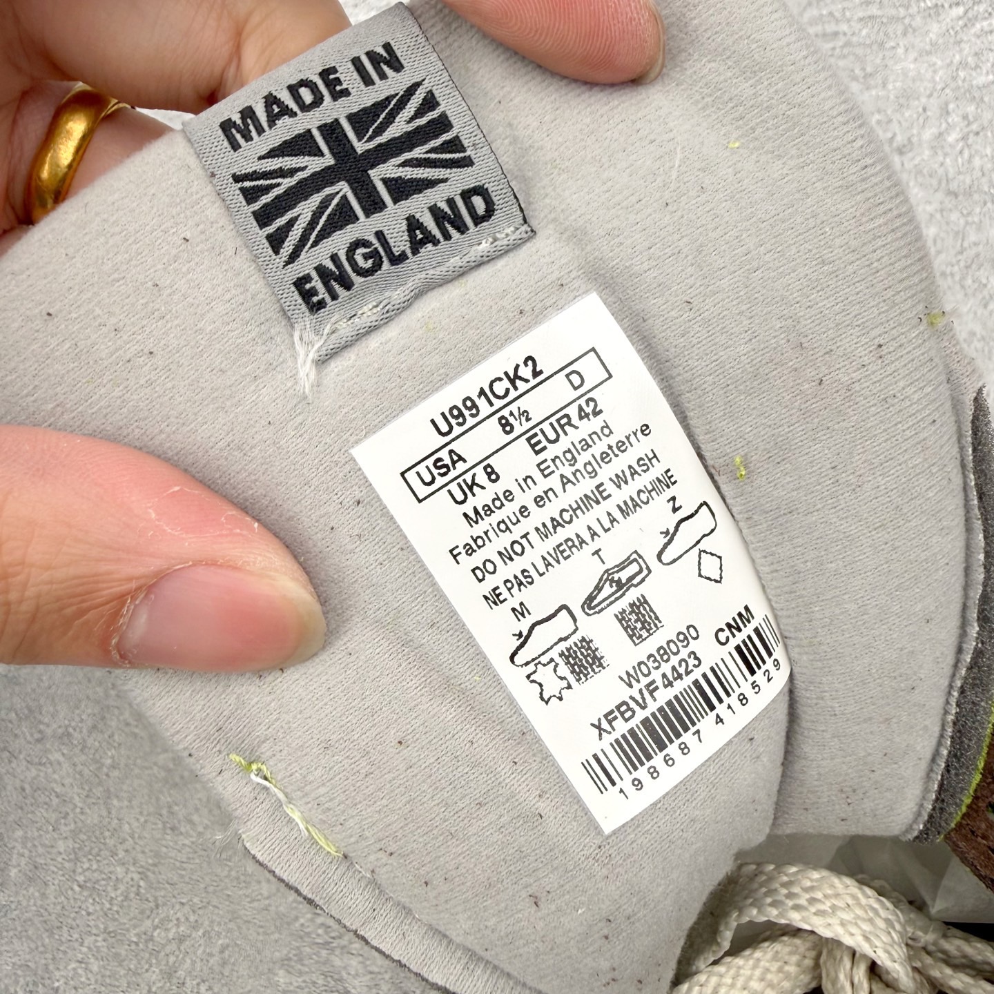 ＃总裁 KITH x Daniëlle Cathari × New Balance NB991 V2 R
