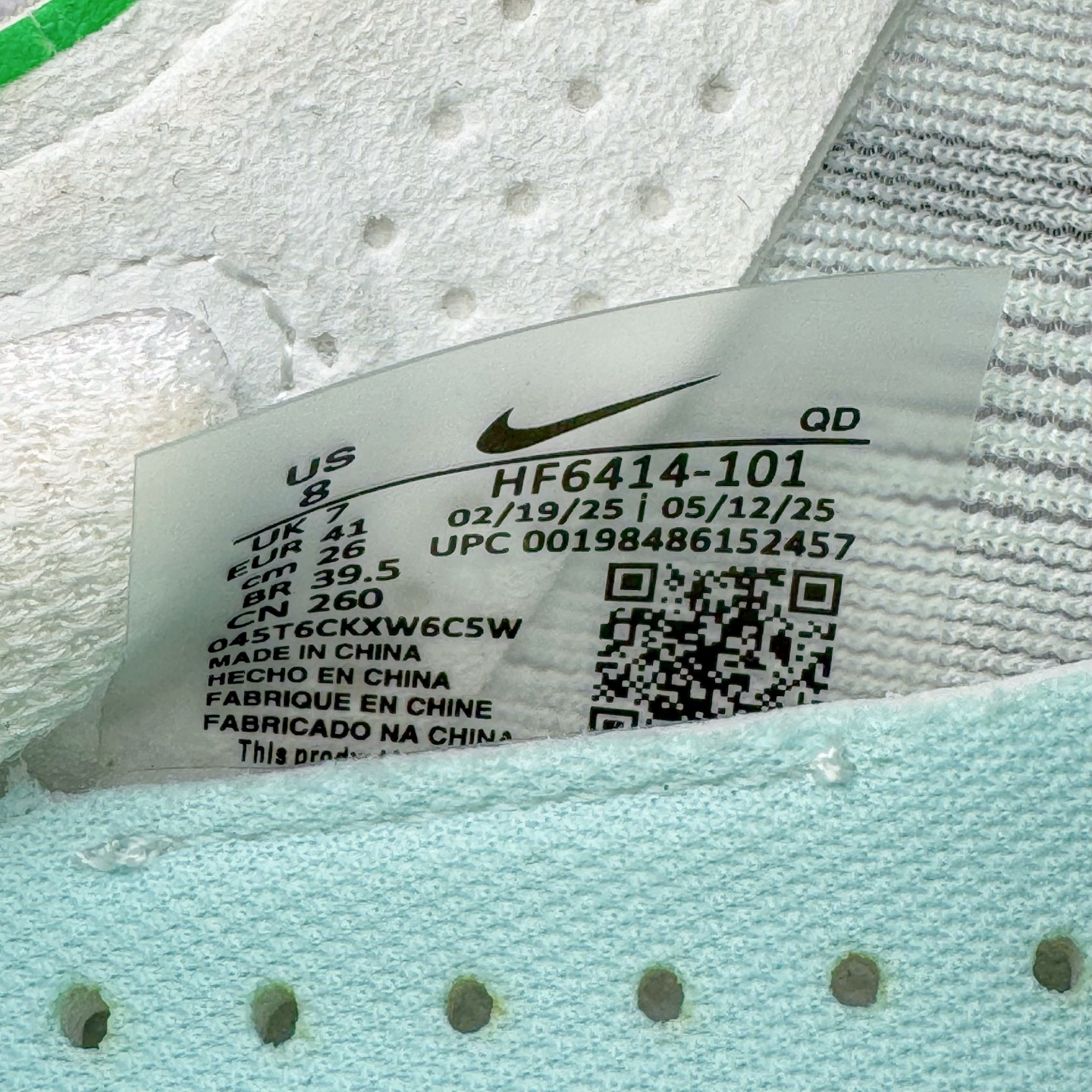 图片[11]-＃QD纯原 Jakob A. Ingebrigtsen x NK Zoom VaporFly Next 4% 舒适百搭透气回弹低帮短跑马拉松跑步鞋 HF6414-101 泰光Zp特供批次 市面唯一支持实战的跑鞋 原档案数据原厂网纱 正确高频花纹 前后掌内置Zoom Air气垫 原装MD大底 脚感完美还原 原盒原配 QC检验、钢印 俱全 原底科技 同步原版 脚感堪比Boost 采用精致醒目设计，精准诠释雅各布·因格布里格森的风格，聚焦他的核心信念：家庭与夺冠。该鞋款在前代鞋款的基础上减轻重量，但不影响性能表现。碳纤维 Flyplate 结合出众回弹的ZoomX泡绵中底，缔造比赛日佳选，令你快意难挡，疾速冲刺。这款公路竞速跑步鞋具备匠心品质，无论是日常畅跑还是马拉松，皆可轻松驾驭，是雅各布的信赖之选。尺码：36 36.5 37.5 38 38.5 39 40 40.5 41 42 42.5 43 44 44.5 45-选品中心