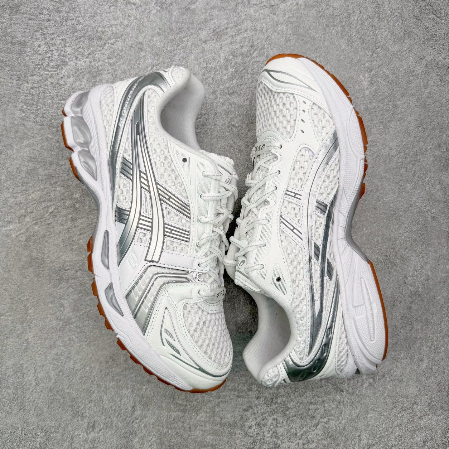 ＃ZC总裁 Asics Gel-Kayano K14 亚瑟士系列复古舒适织物合成革减震防滑耐磨低帮休闲跑