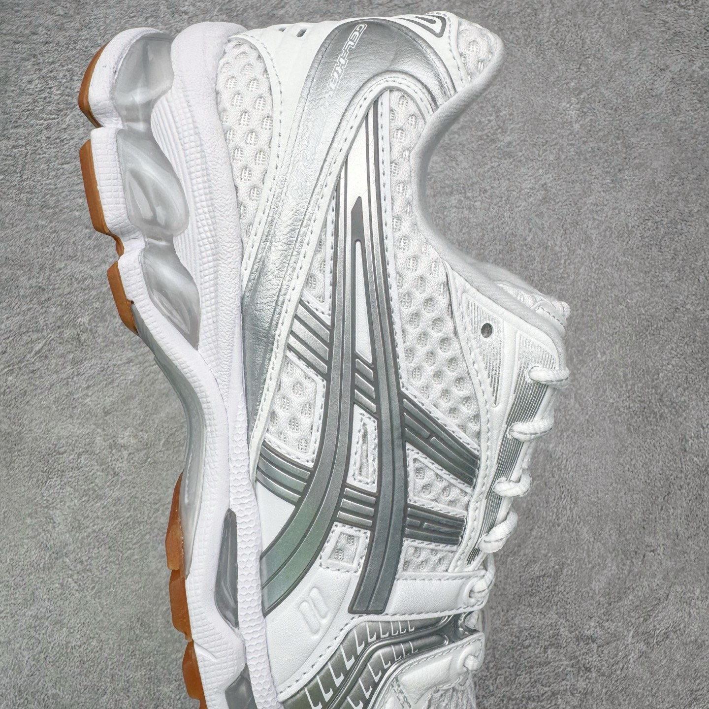 ＃ZC总裁 Asics Gel-Kayano K14 亚瑟士系列复古舒适织物合成革减震防滑耐磨低帮休闲跑