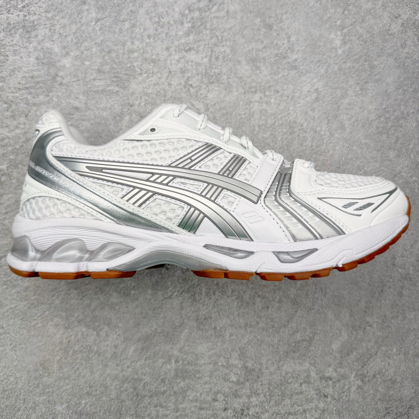 ＃ZC总裁 Asics Gel-Kayano K14 亚瑟士系列复古舒适织物合成革减震防滑耐磨低帮休闲跑