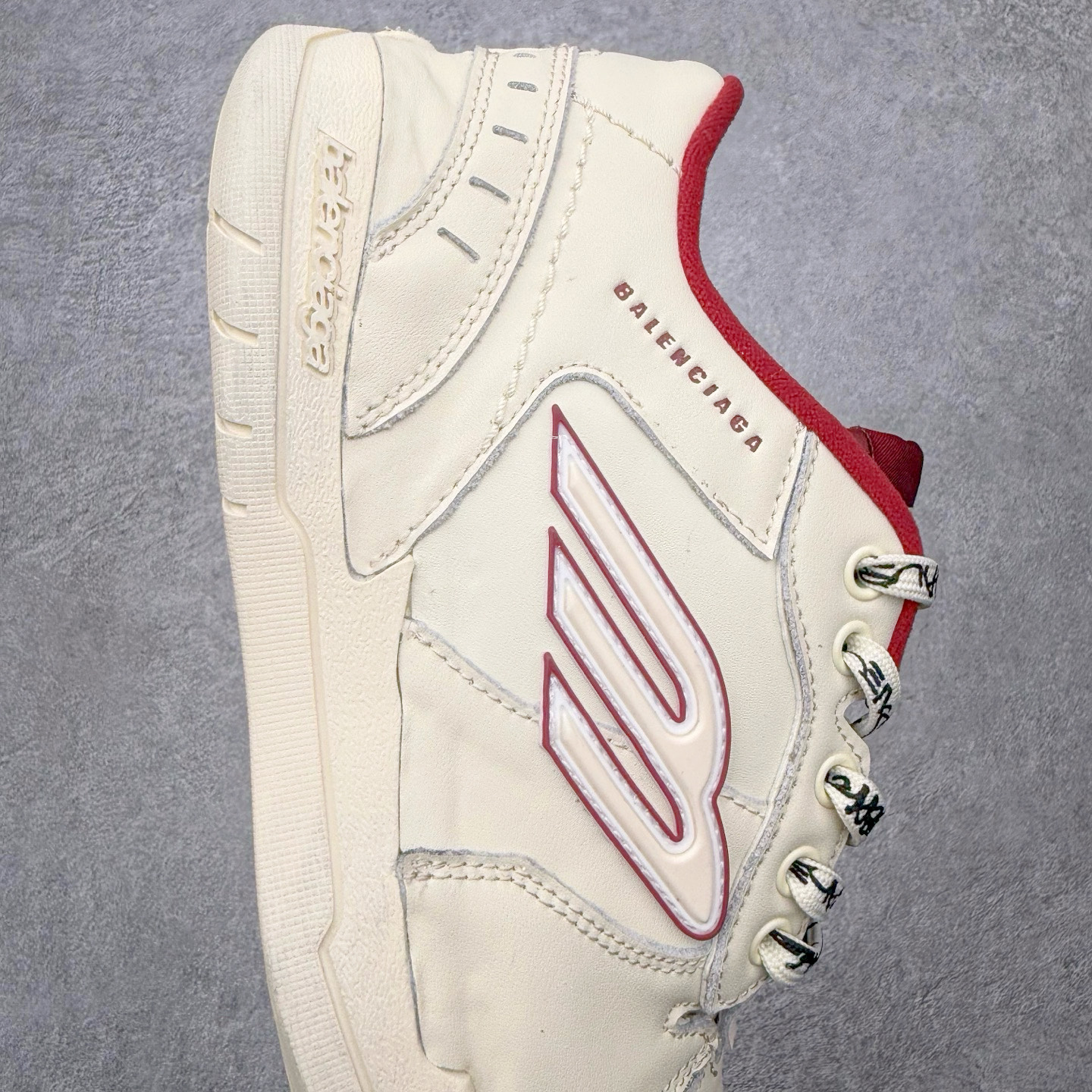 图片[6]-＃TG性价比 Balenciaga Hamptons Worn-Out 巴黎世家涤纶（聚酯纤维）牛皮革 圆头系带 低帮 生活休闲鞋板鞋 尺码：35 36 37 38 39 40 41 42 43 44 45 46-选品中心