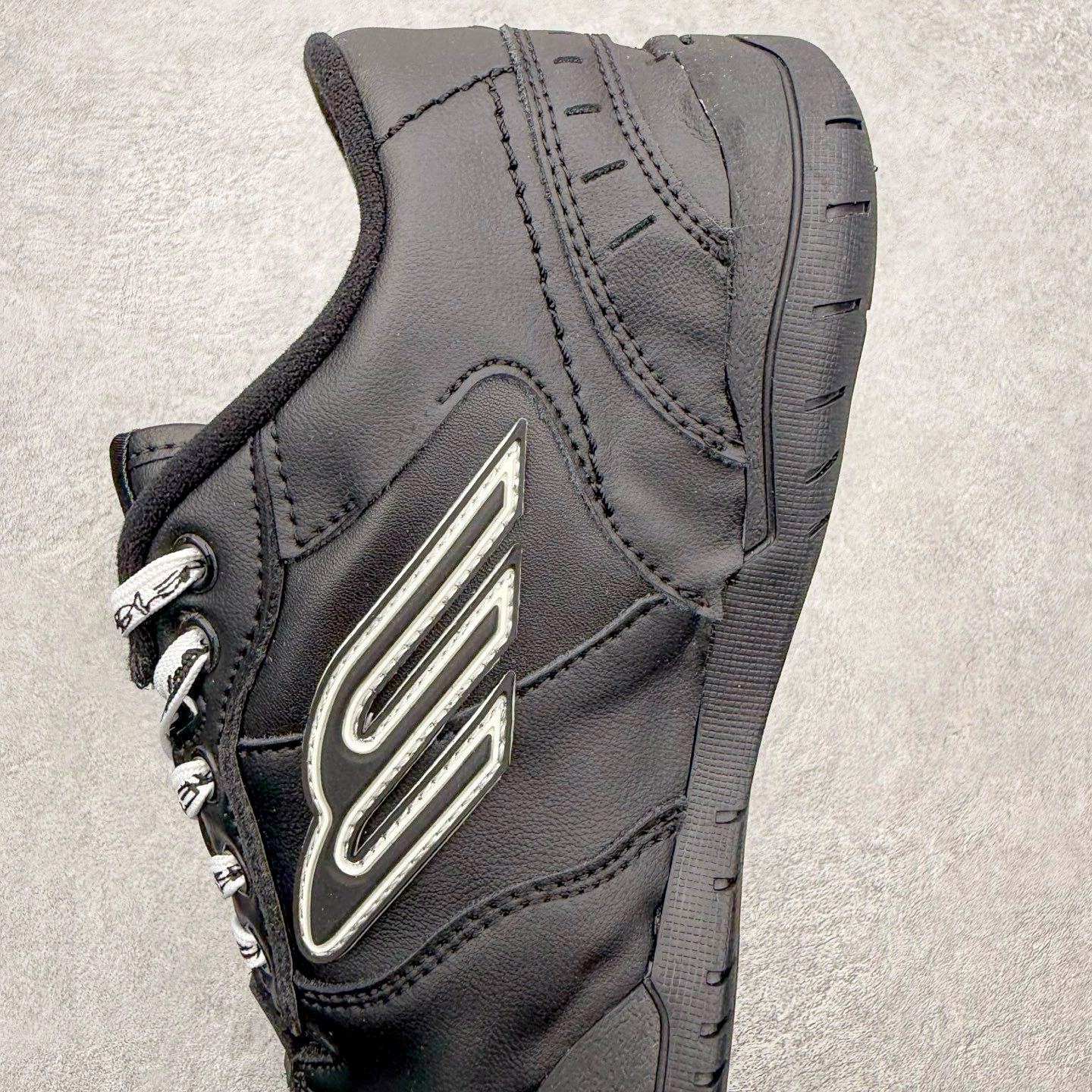 图片[7]-＃TG性价比 Balenciaga Hamptons Worn-Out 巴黎世家涤纶（聚酯纤维）牛皮革 圆头系带 低帮 生活休闲鞋板鞋 尺码：35 36 37 38 39 40 41 42 43 44 45 46-选品中心