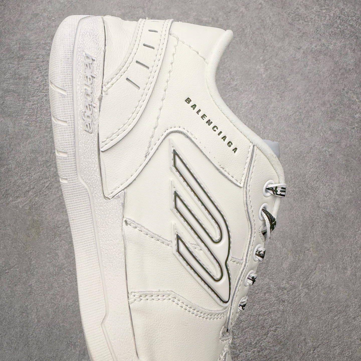 图片[6]-＃TG性价比 Balenciaga Hamptons Worn-Out 巴黎世家涤纶（聚酯纤维）牛皮革 圆头系带 低帮 生活休闲鞋板鞋 尺码：35 36 37 38 39 40 41 42 43 44 45 46-选品中心
