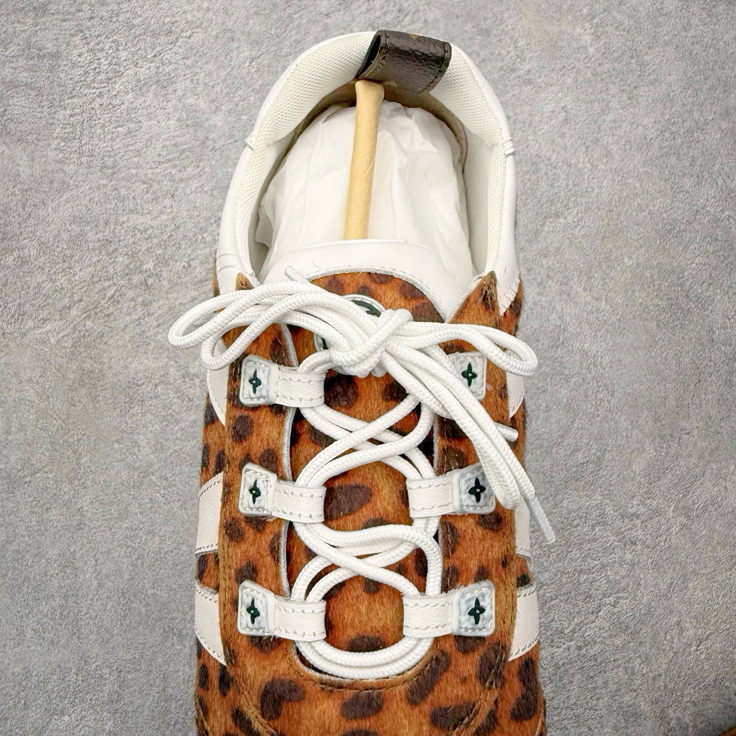 图片[5]-LOUIS VUITTON Sneakerina LV德训鞋 羊皮革 圆头系带 芭蕾风低帮生活休闲鞋 尺码：35 36 37 38 39 40-选品中心