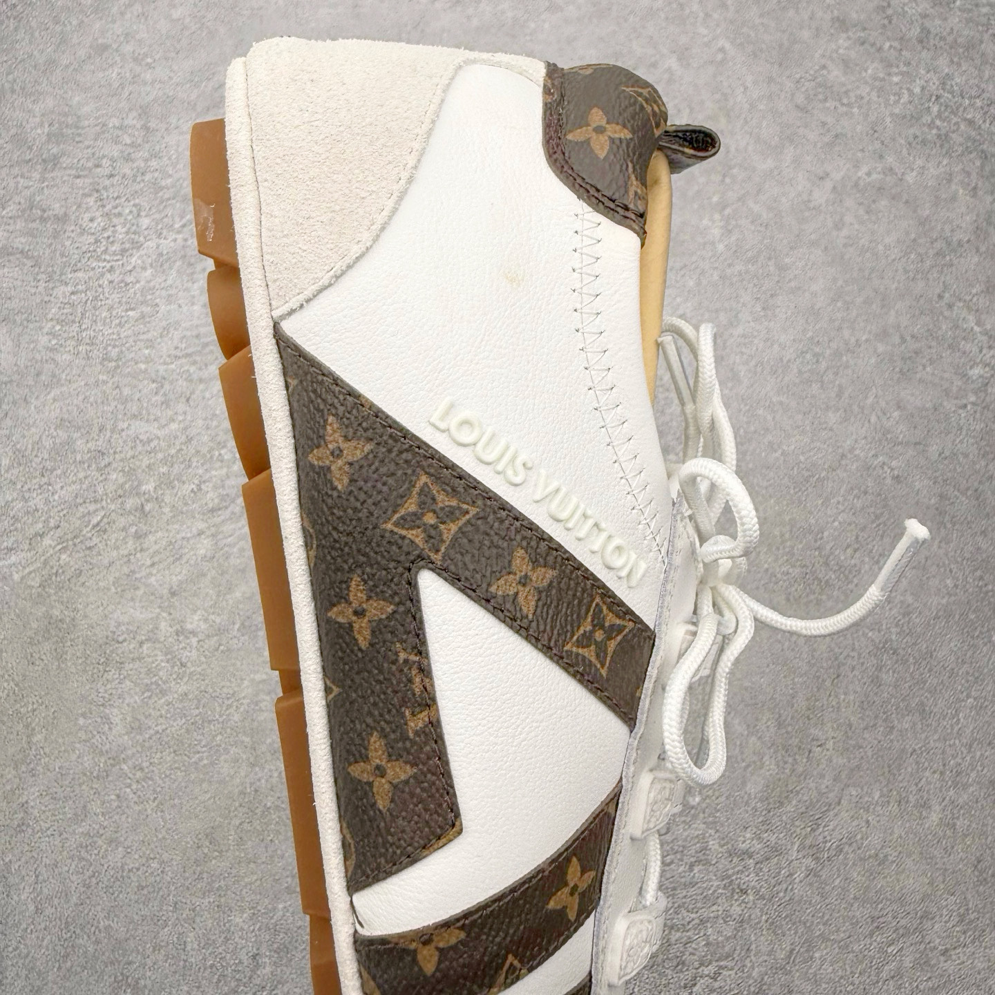 图片[6]-LOUIS VUITTON Sneakerina LV德训鞋 羊皮革 圆头系带 芭蕾风低帮生活休闲鞋 尺码：35 36 37 38 39 40-选品中心