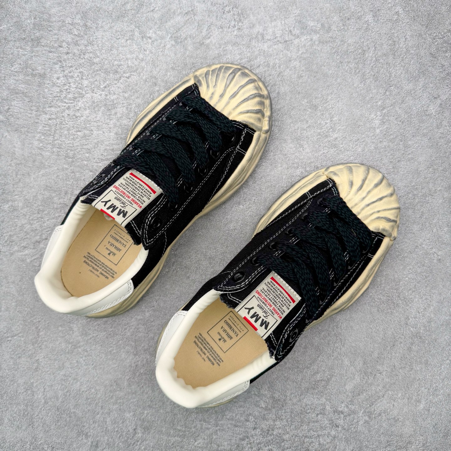 Maison Mihara Yasuhiro Blakey Sneakers 三原康裕贝壳头创新溶解风变