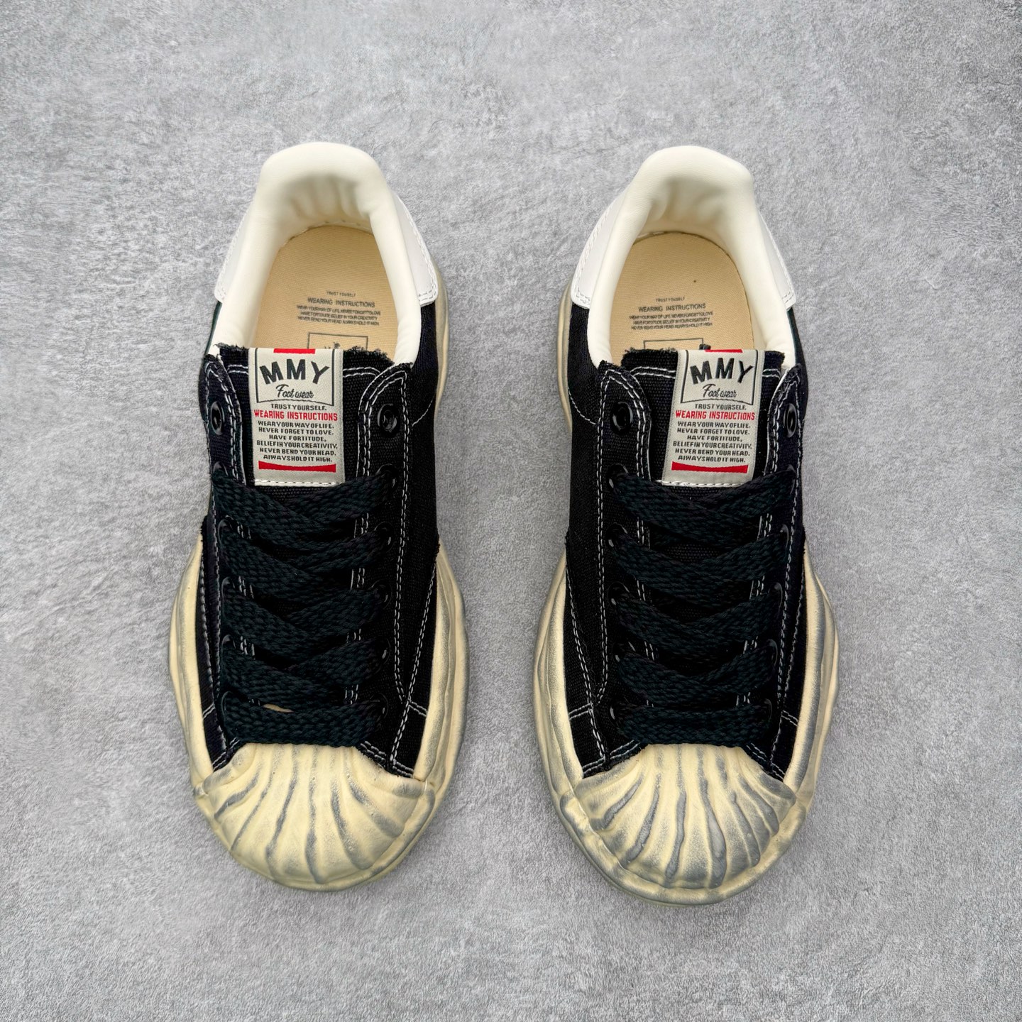 Maison Mihara Yasuhiro Blakey Sneakers 三原康裕贝壳头创新溶解风变