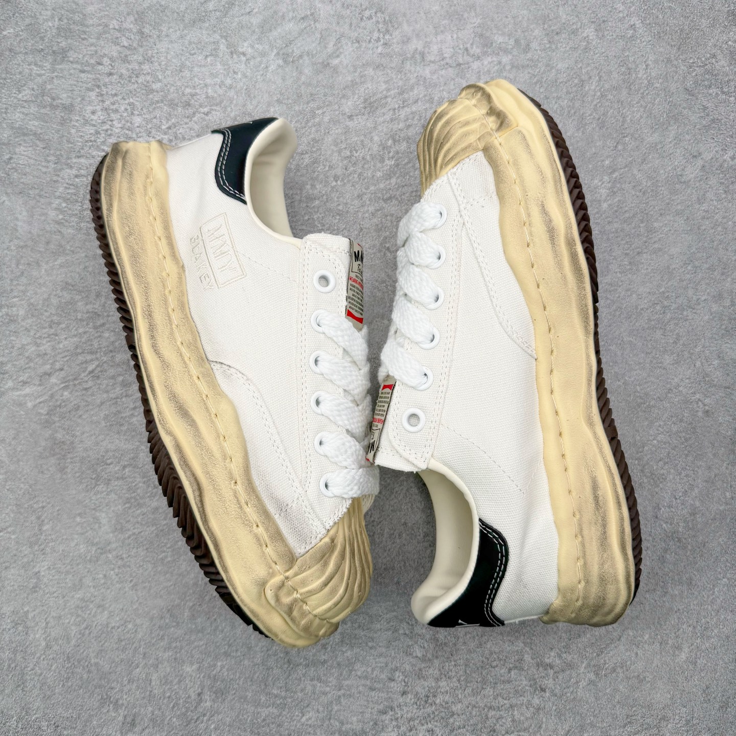 Maison Mihara Yasuhiro Blakey Sneakers 三原康裕贝壳头创新溶解风变