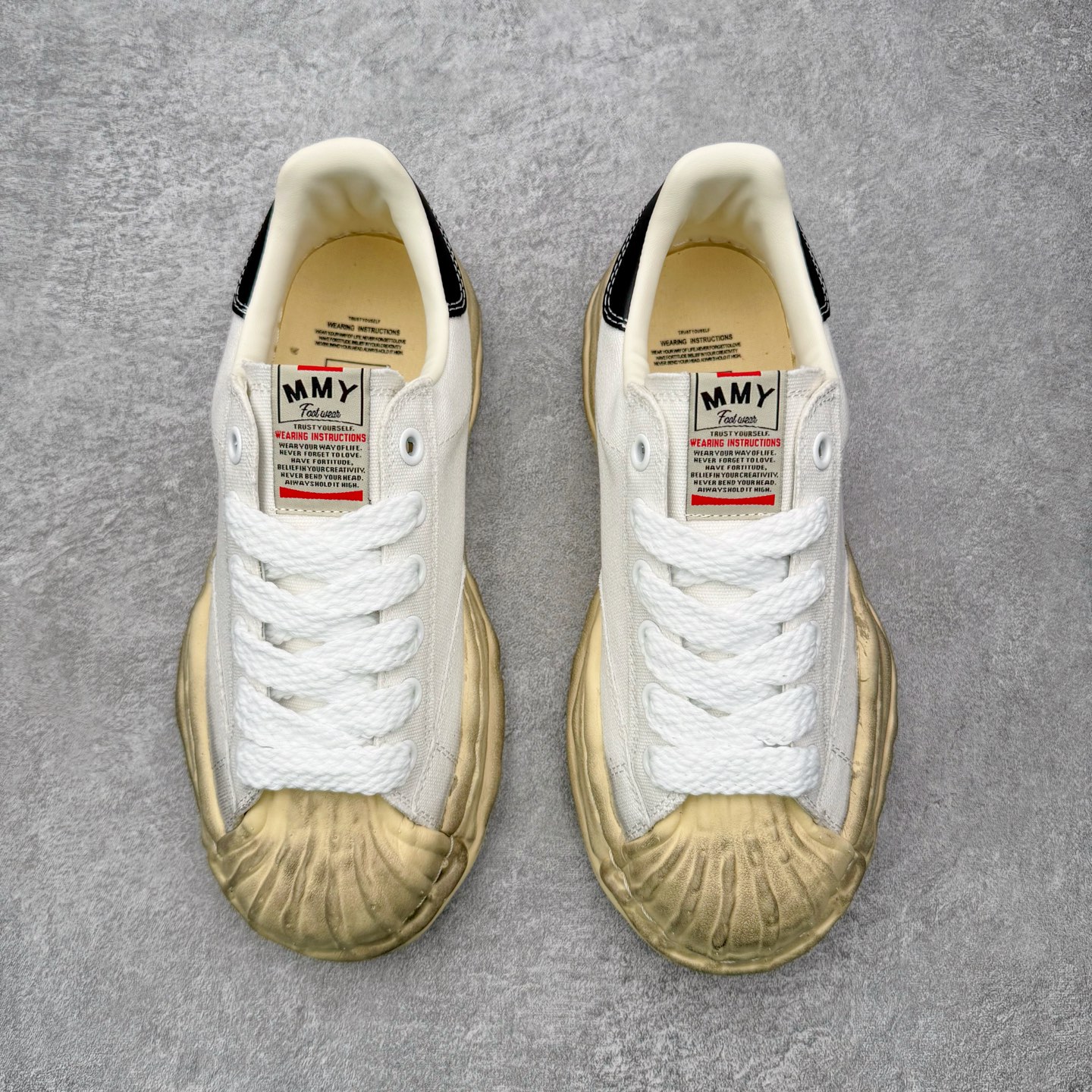 Maison Mihara Yasuhiro Blakey Sneakers 三原康裕贝壳头创新溶解风变