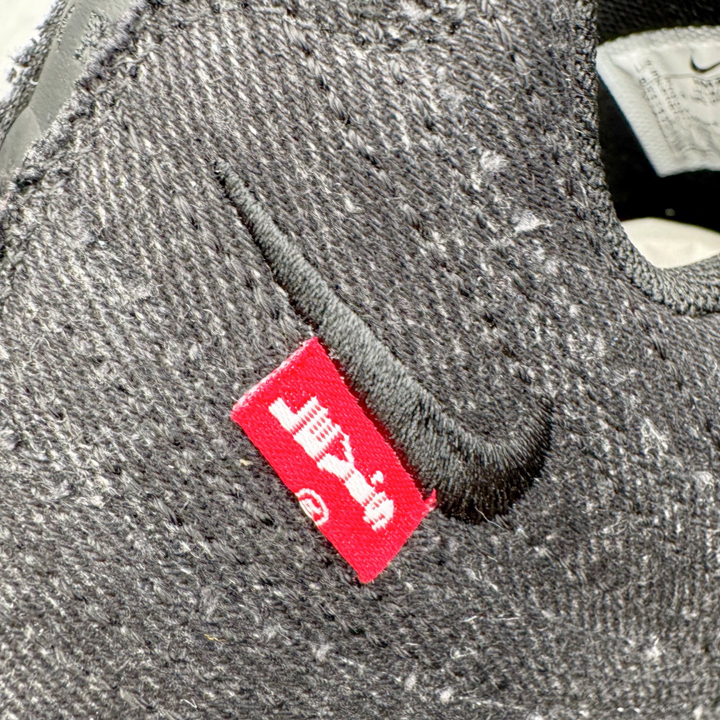 ＃KZ神版 Levi's x NK Air Max 95 舒适耐磨 低帮跑步鞋 男女同款 李维斯联名黑色