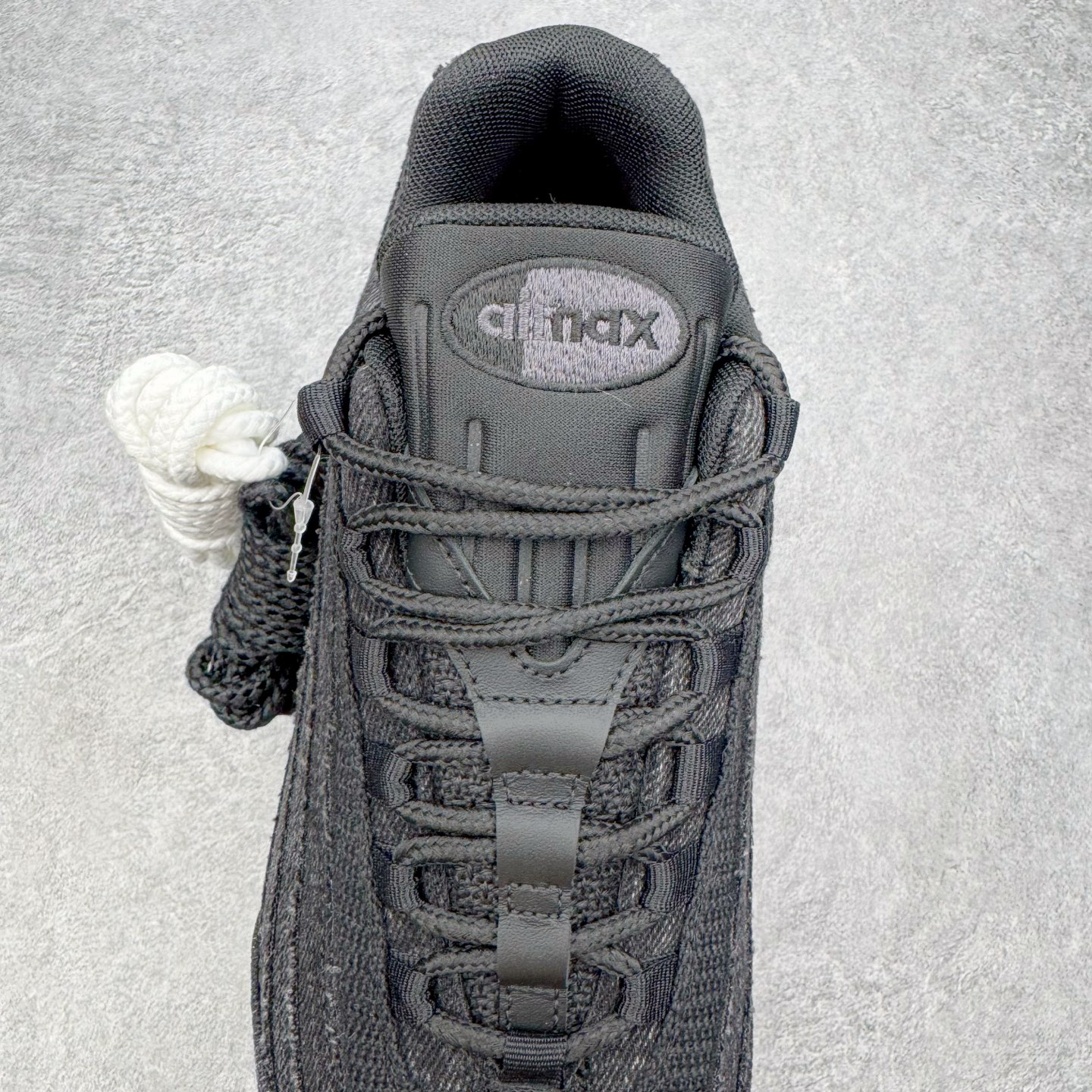 ＃KZ神版 Levi's x NK Air Max 95 舒适耐磨 低帮跑步鞋 男女同款 李维斯联名黑色