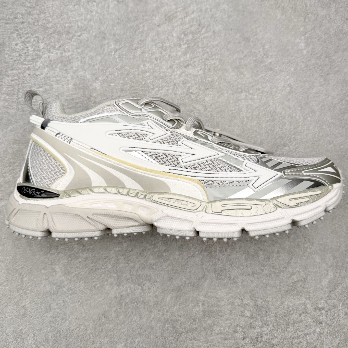 ＃KX Off-White 2024年OW最新款跑鞋 #百分百原盒正确版 原楦原纸板数据开发 4层分离大