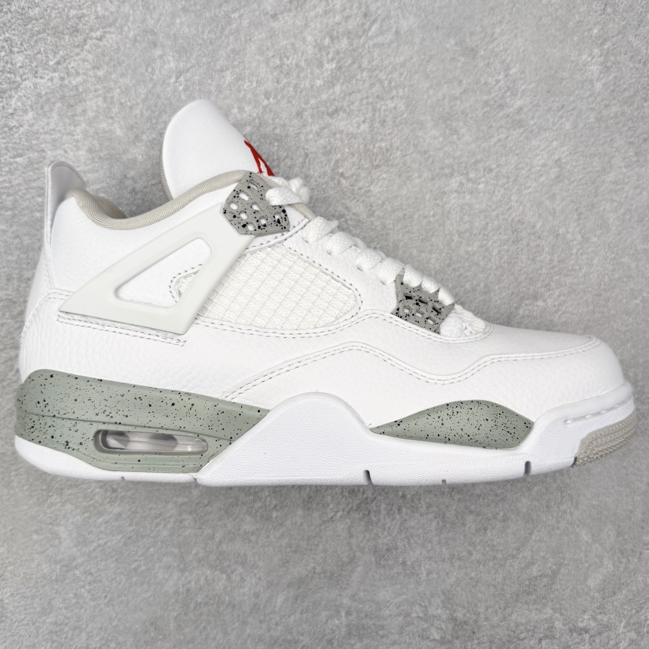 ＃DT纯原 Air Jordan AJ4 Retro 白灰奥利奥 CT8527-100 原厂头层皮料 全