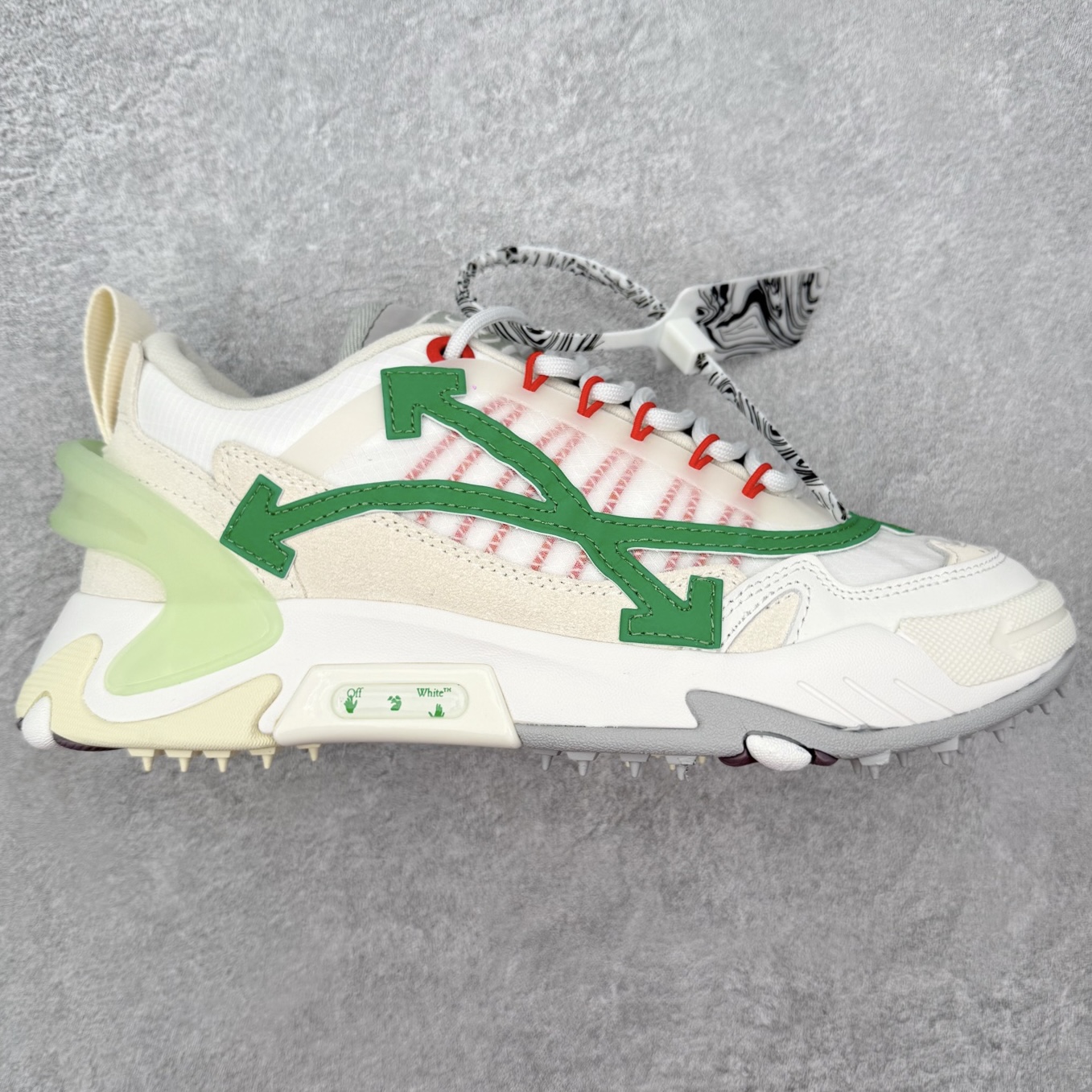 ＃KX OFF-WHITE ODSY OW圆头系带耐磨低帮 生活休闲鞋 潮流文化从边缘化走向中心，是Of