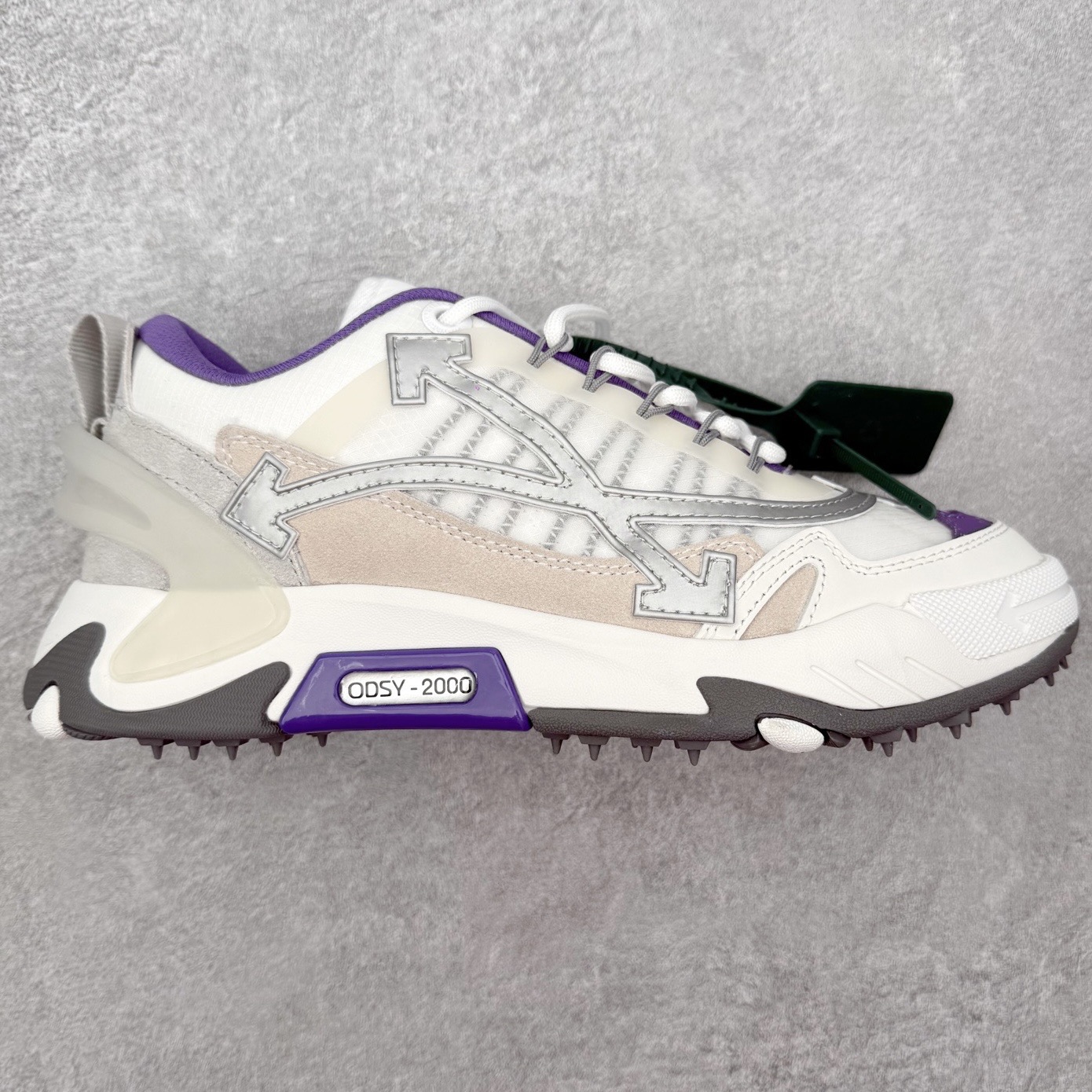＃KX OFF-WHITE ODSY OW圆头系带耐磨低帮 生活休闲鞋 潮流文化从边缘化走向中心，是Of