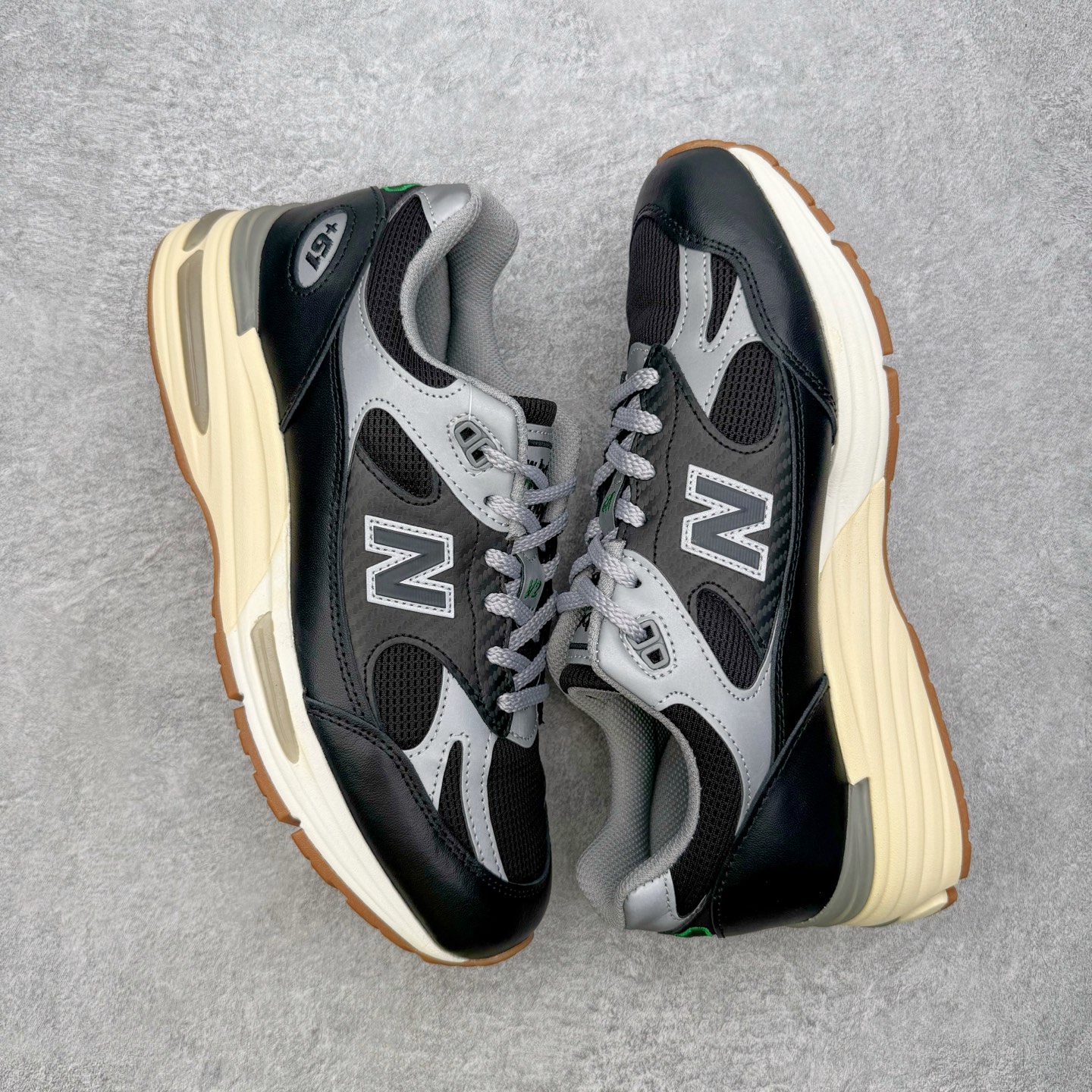Up There × New Balance NB991 V2 舒适贴合 低帮跑步鞋 男女同款 联名黑色