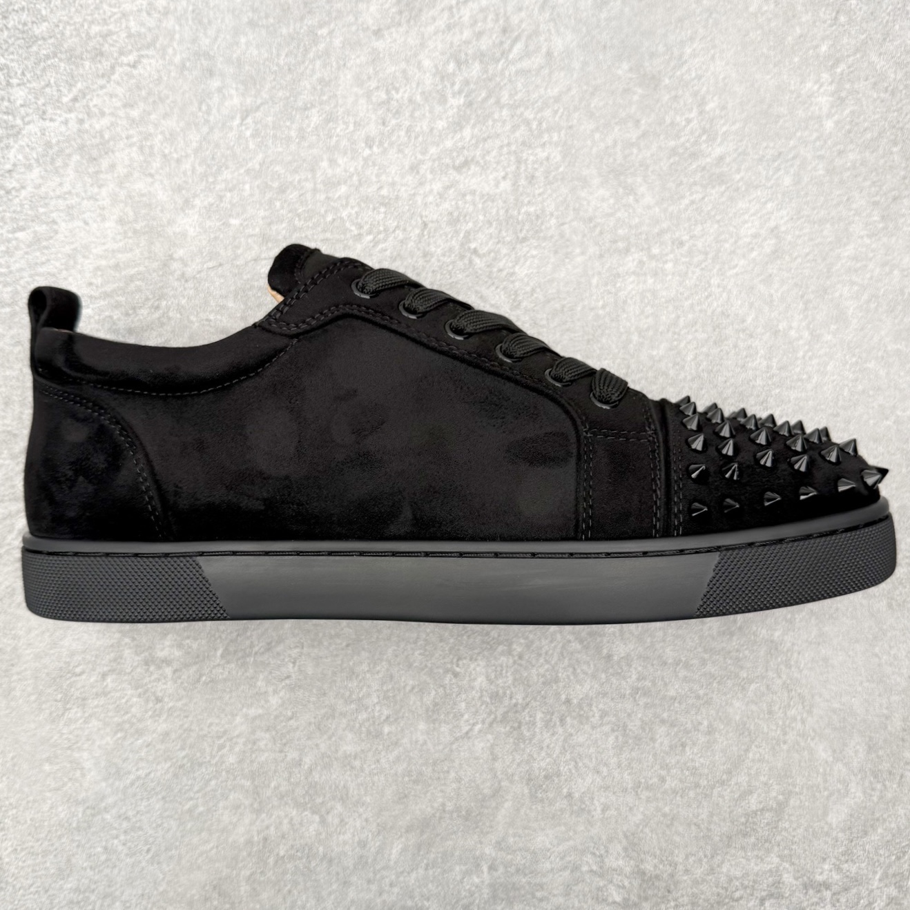 ＃莞产 Christian Louboutin CL（路铂廷） 红底鞋 男鞋低帮红底鞋水钻系带运动休闲板