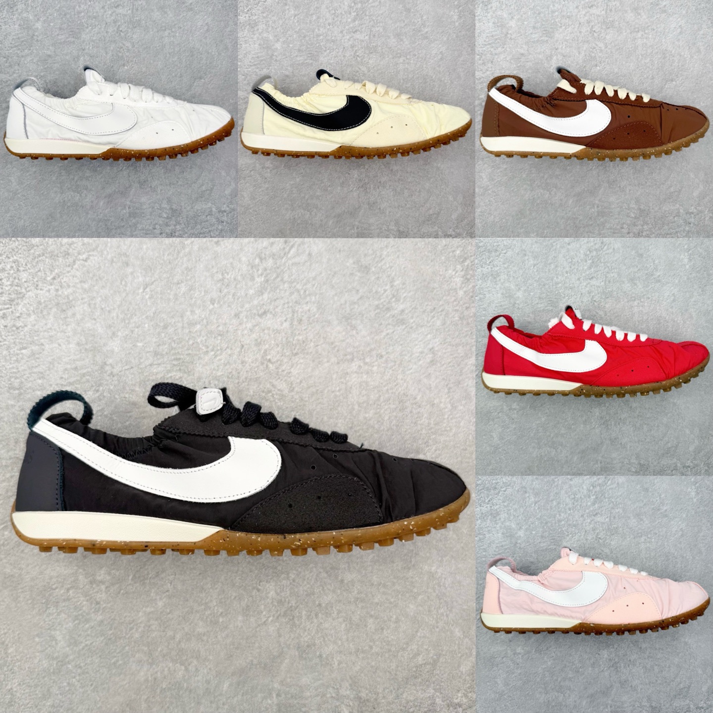 Jacquemus x NK Moon Shoe SP 华夫联名款街头风网红薄底低帮生活休闲鞋登月鞋 H