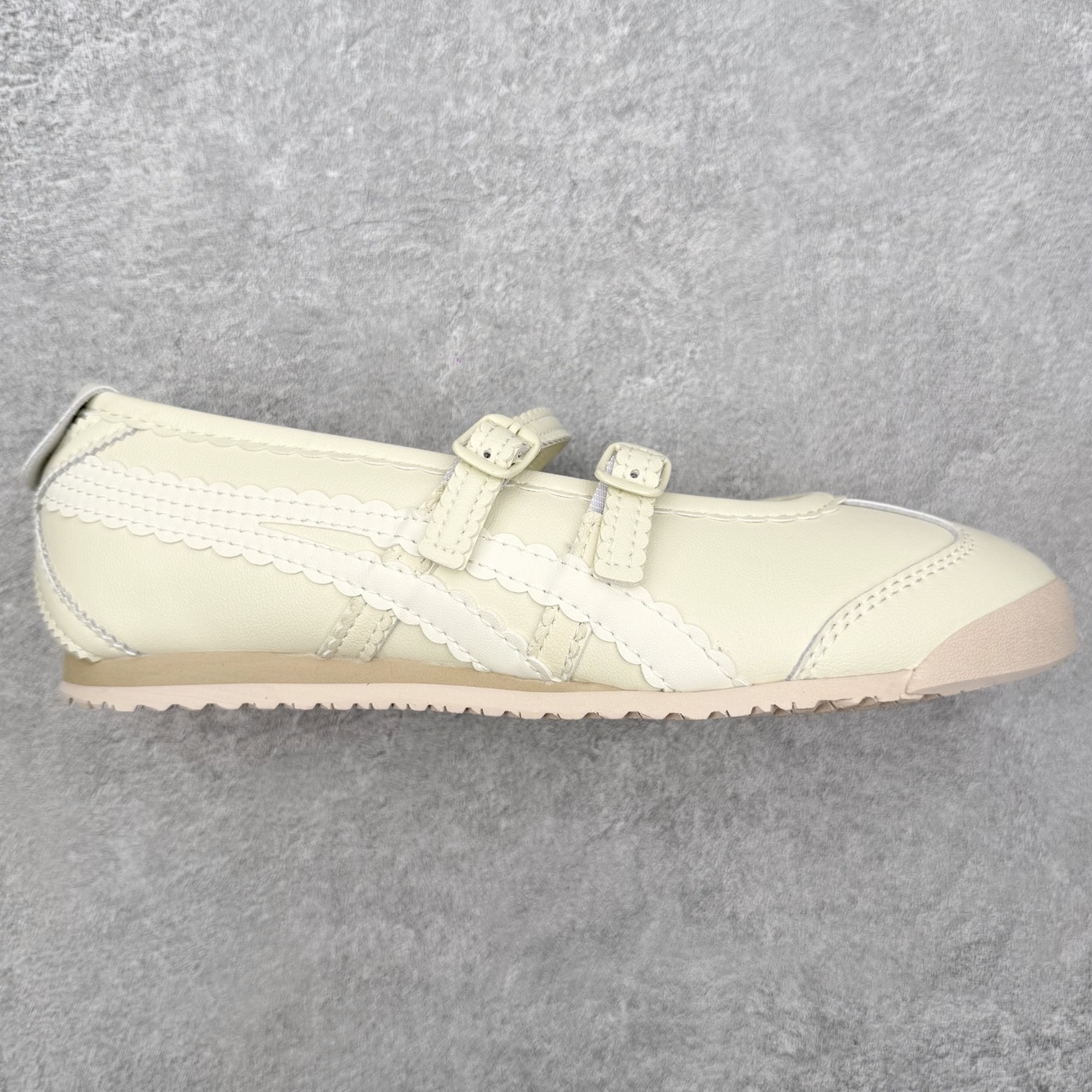 ＃C版 Onitsuka Tiger MEXICO TGRS 鬼冢虎平跟玛丽珍舞蹈鞋 款演绎芭蕾风潮整鞋