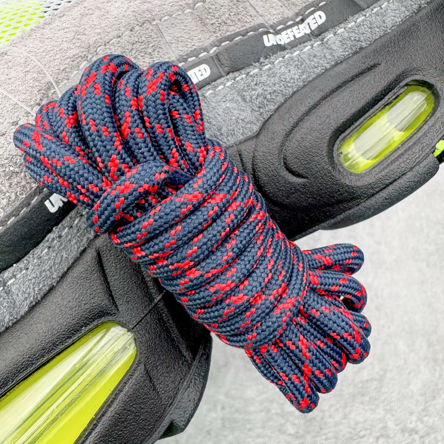 ＃KZ神版 UNDEFEATED x NK Air Max 95 SP 纽约限定 联名灰绿 IB4523