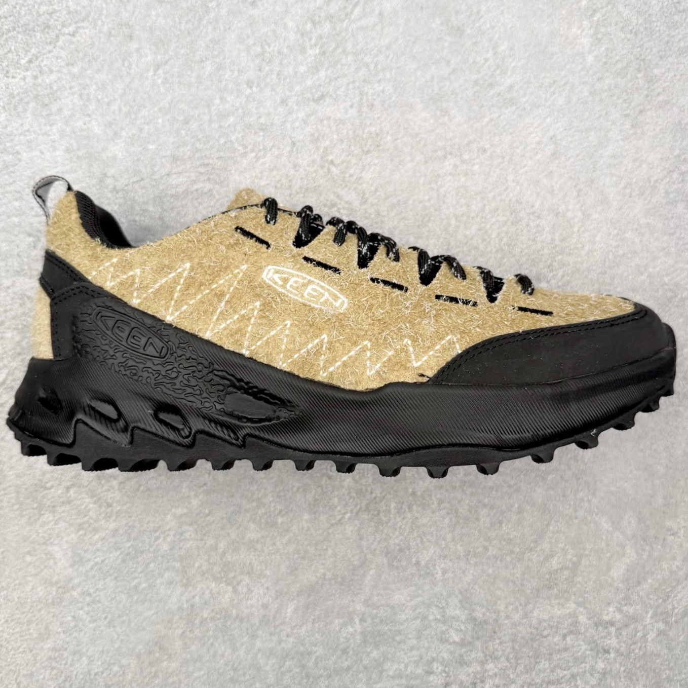 ＃神版 Keen Jasper Zionic 皮革绒面复古拼色系带登山徒步鞋 这双鞋不仅传承了KEEN自