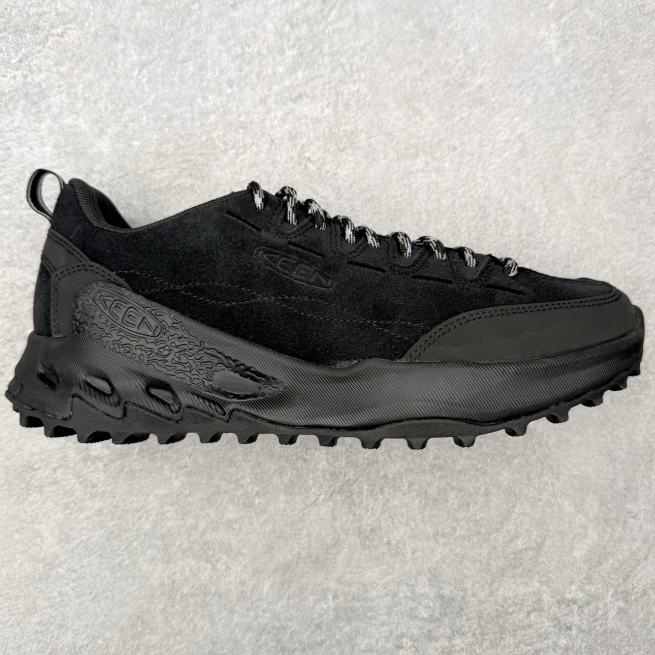 ＃神版 Keen Jasper Zionic 皮革绒面复古拼色系带登山徒步鞋 这双鞋不仅传承了KEEN自