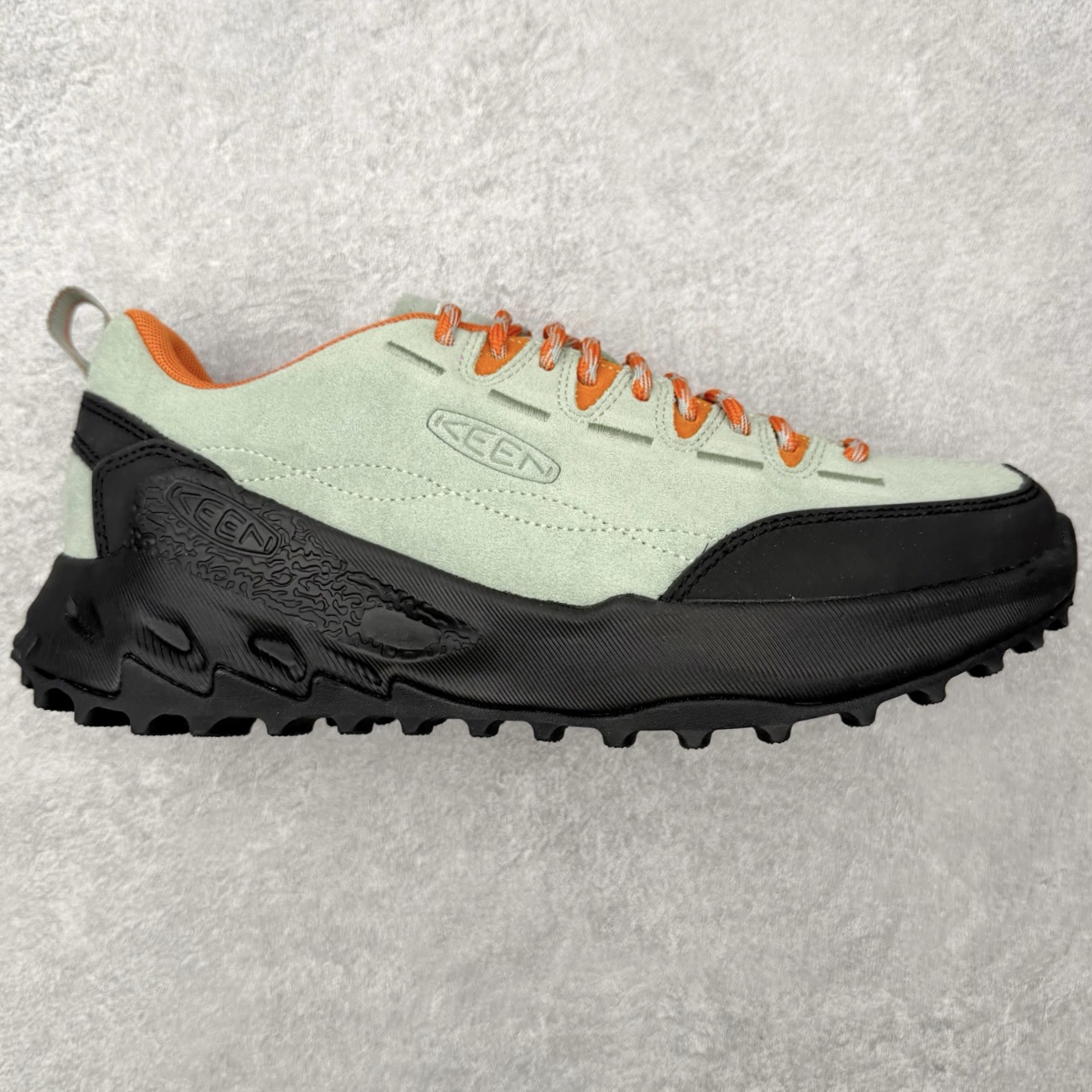 ＃神版 Keen Jasper Zionic 皮革绒面复古拼色系带登山徒步鞋 这双鞋不仅传承了KEEN自