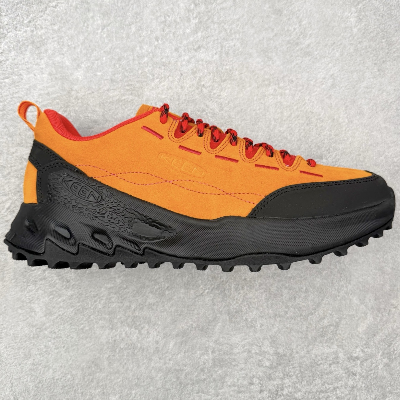 ＃神版 Keen Jasper Zionic 皮革绒面复古拼色系带登山徒步鞋 这双鞋不仅传承了KEEN自
