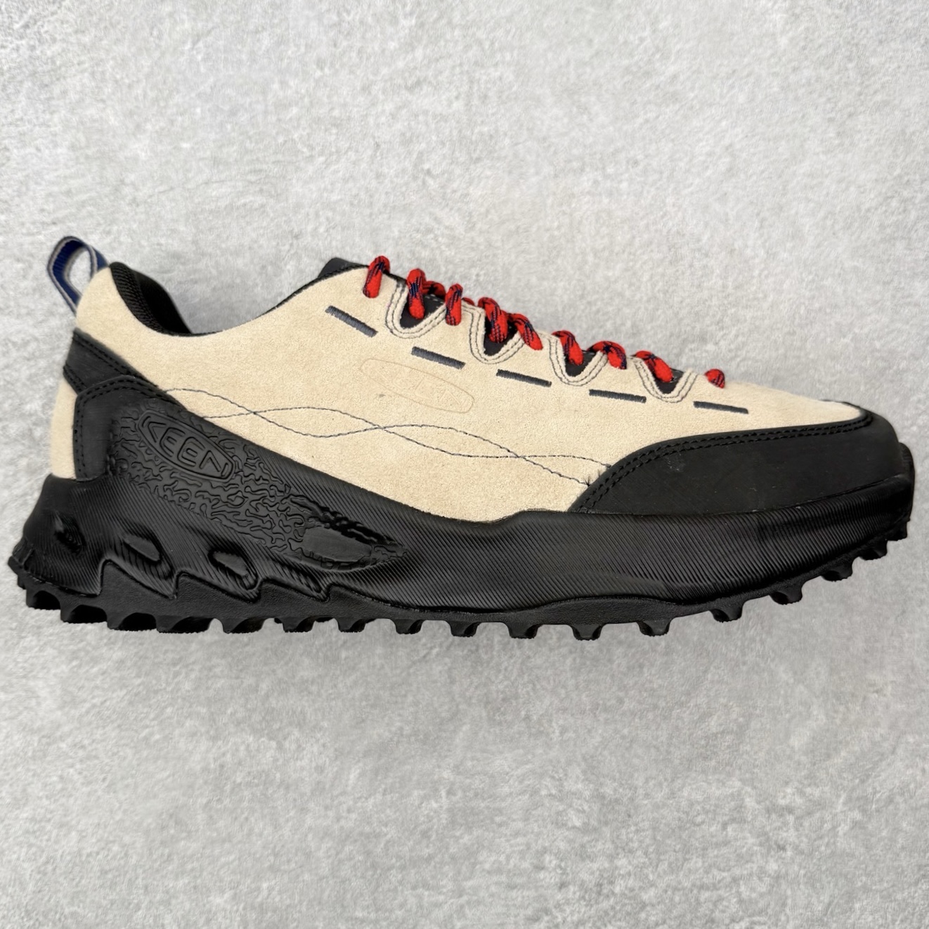 ＃神版 Keen Jasper Zionic 皮革绒面复古拼色系带登山徒步鞋 这双鞋不仅传承了KEEN自