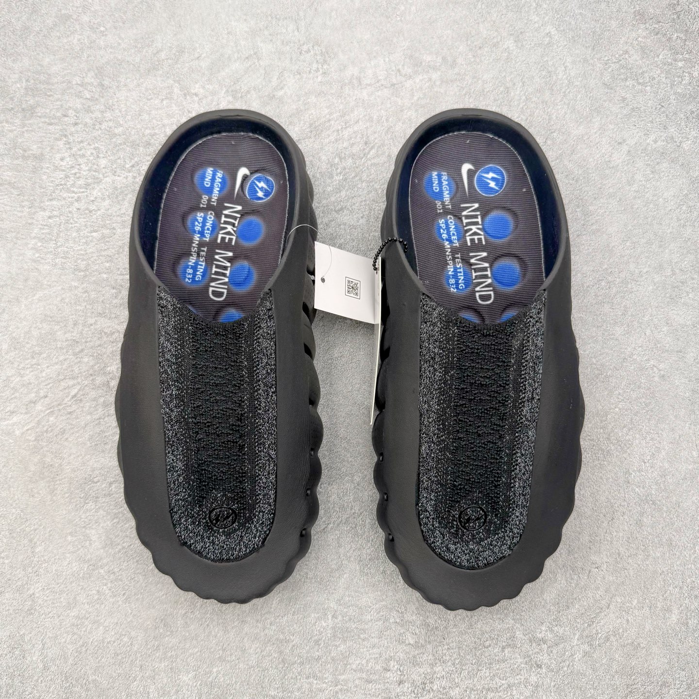 图片[2]-＃C版 Fragment Design x NK Mind 001 藤原浩联名舒适贴合科技风无特殊功能包头按摩拖鞋 IQ8502-001 全码现货随时自取 尺码：36 36.5 37.5 38 38.5 39 40 40.5 41 42 42.5 43 44 44.5 45 46 47.5-选品中心