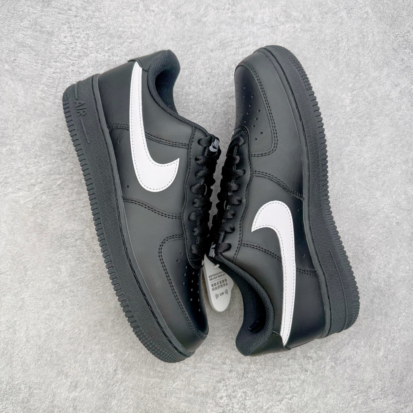 ＃ 专柜版 NK Air Force 1 Low '07 空军一号低帮经典板鞋 黑白 FZ0627-01