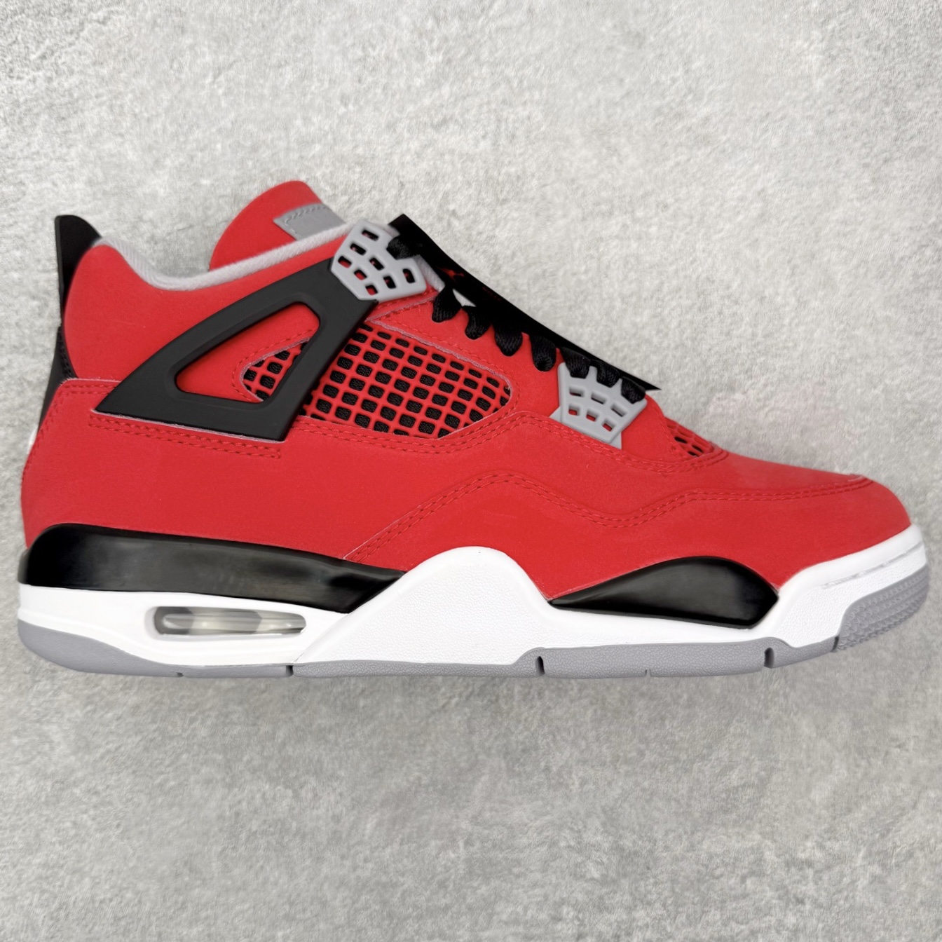 ＃ 纯原 Air Jordan AJ4 Retro 愤怒的公牛 红色 FQ8138-600 圈内最强四代