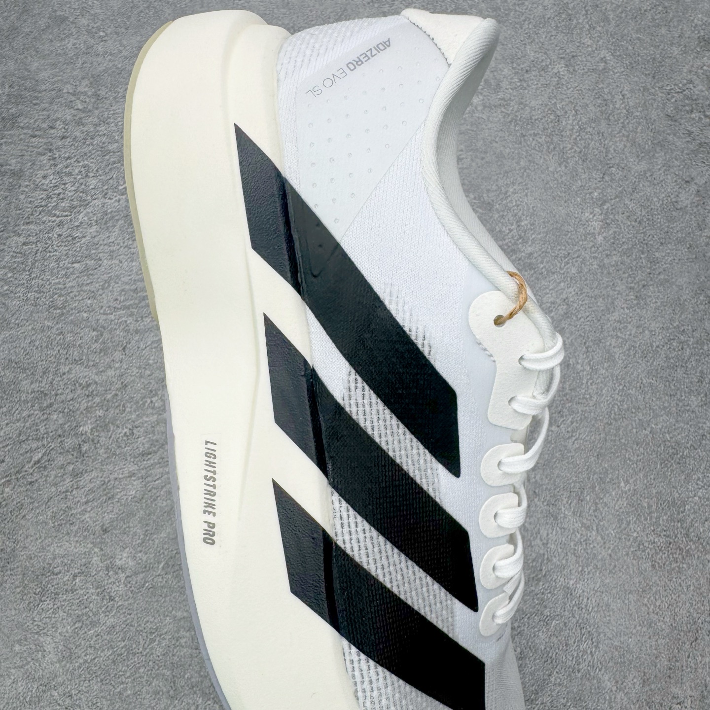 ＃神版 AD Adizero EVO SL M 马拉松竞速专业缓震跑鞋 JH6206 高端外贸零售裸鞋圈