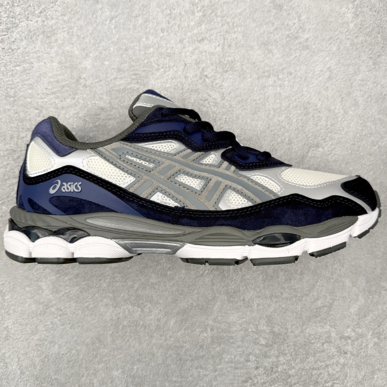 ASICS 亚瑟士 GEL-NYC 1201A789-100 Yankees 男子复古缓震休闲运动鞋 奶
