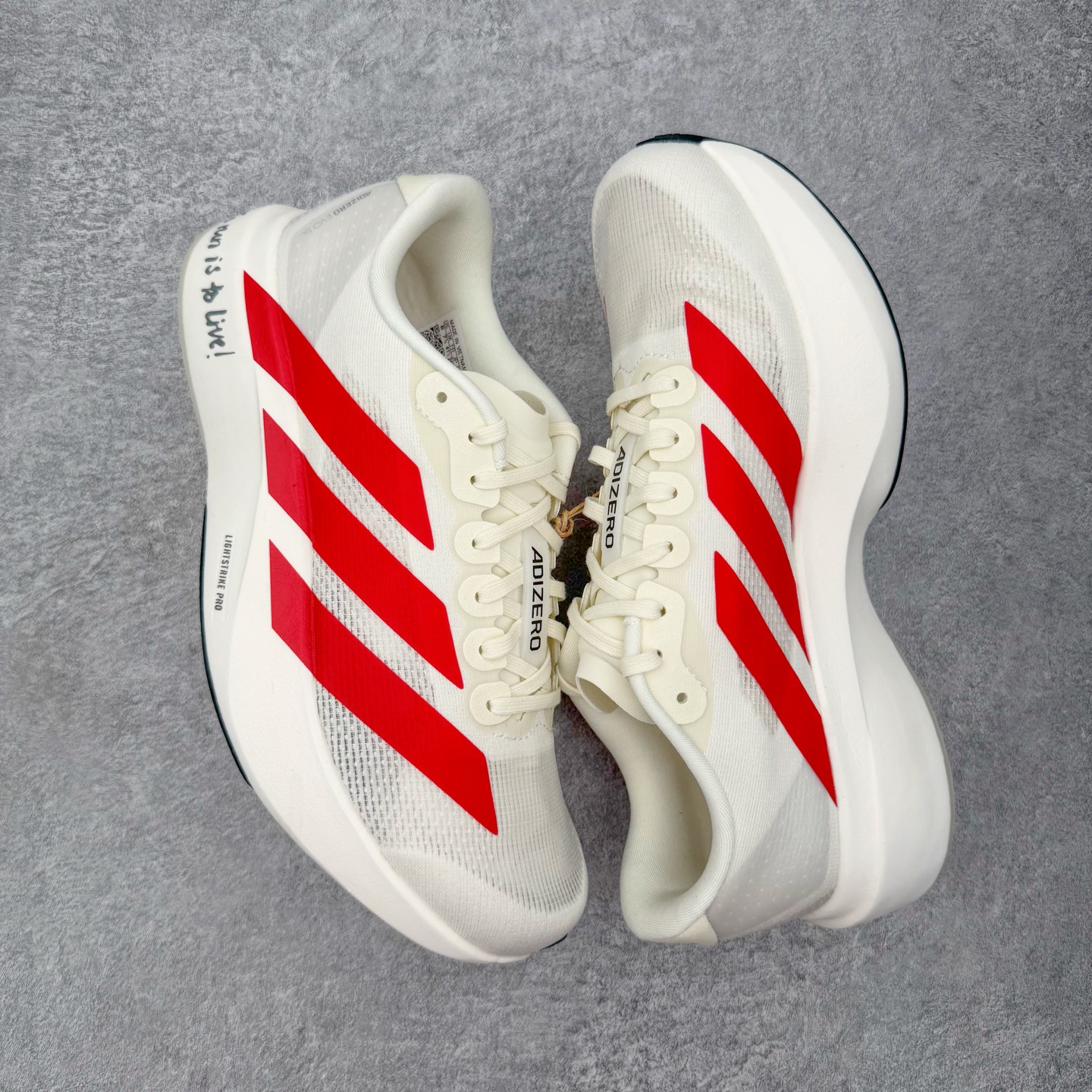 ＃AD Adizero EVO SL M 马拉松竞速专业缓震跑鞋 JS1182 高端外贸零售裸鞋圈特供批